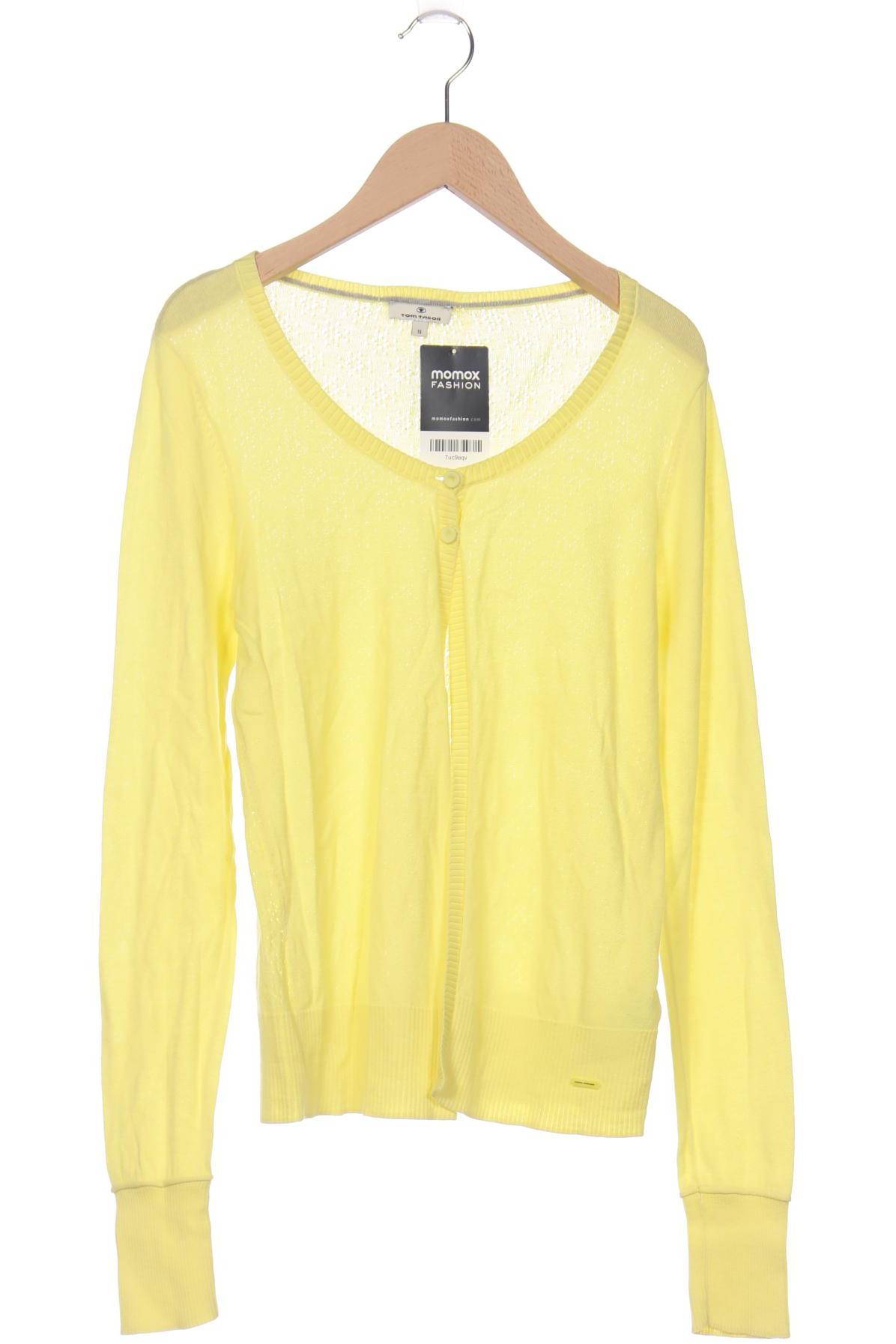 

Tom Tailor Damen Strickjacke, gelb, Gr. 36