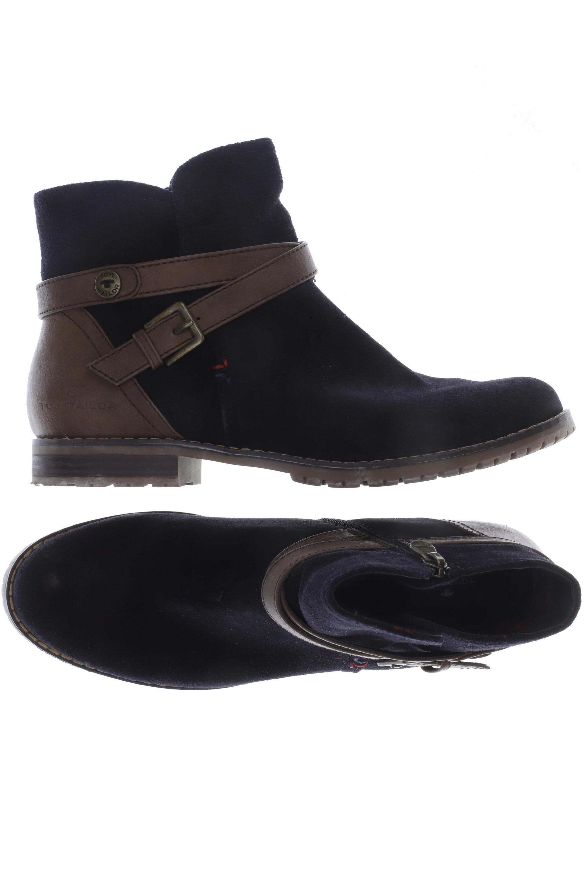 

Tom Tailor Damen Stiefelette, blau, Gr. 40