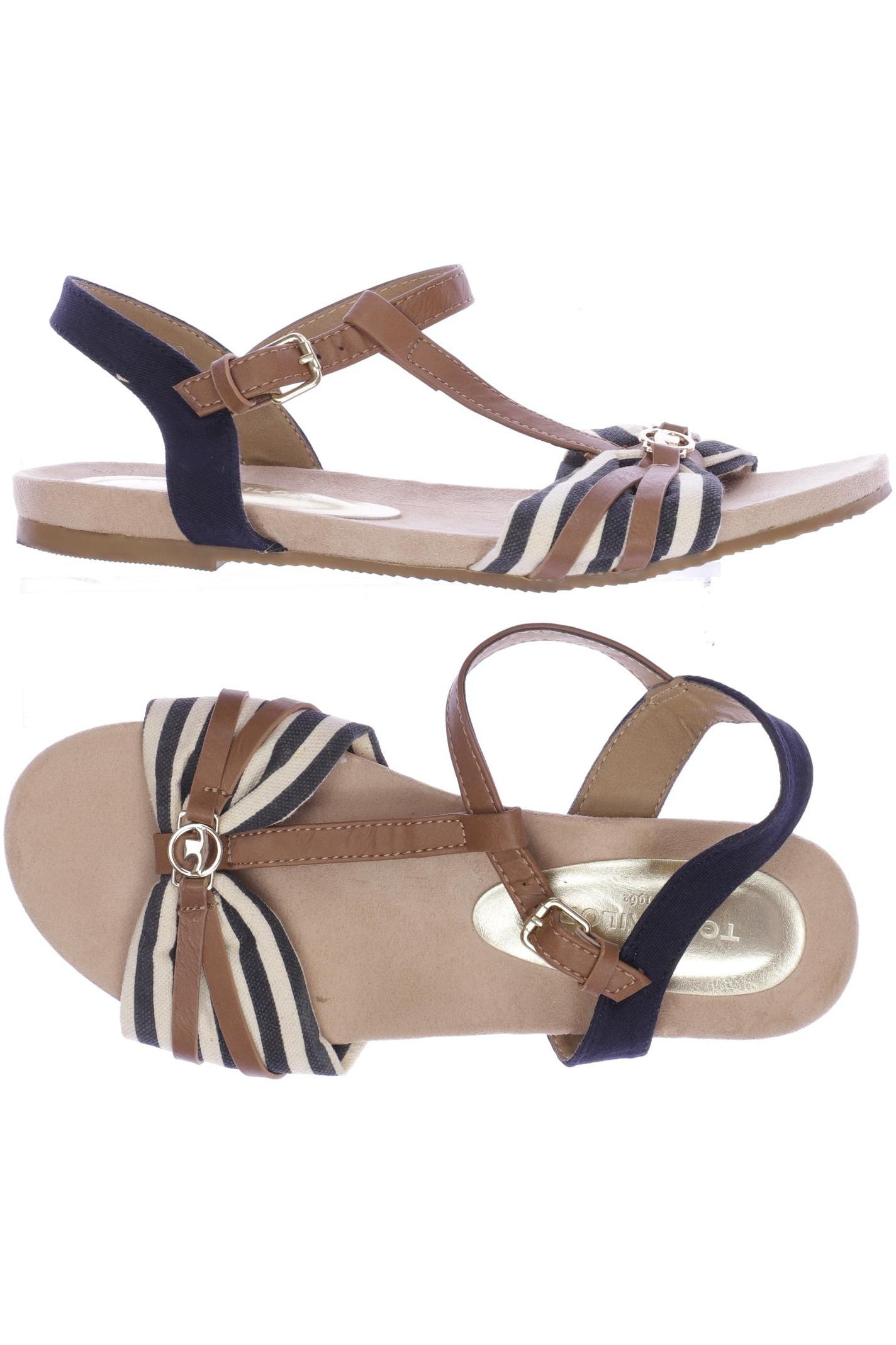 

Tom Tailor Damen Sandale, braun, Gr. 39
