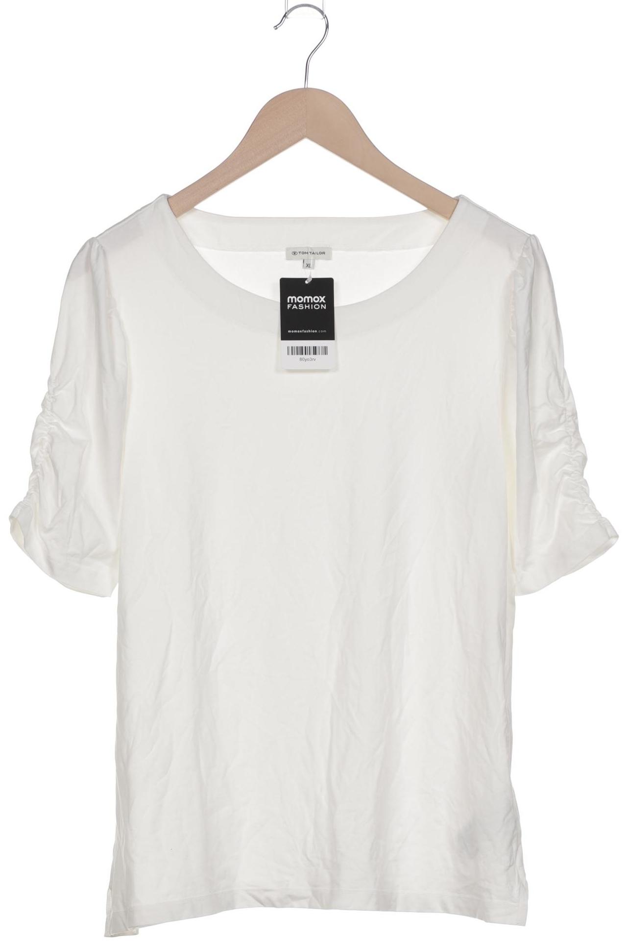 

Tom Tailor Damen T-Shirt, weiß, Gr. 44