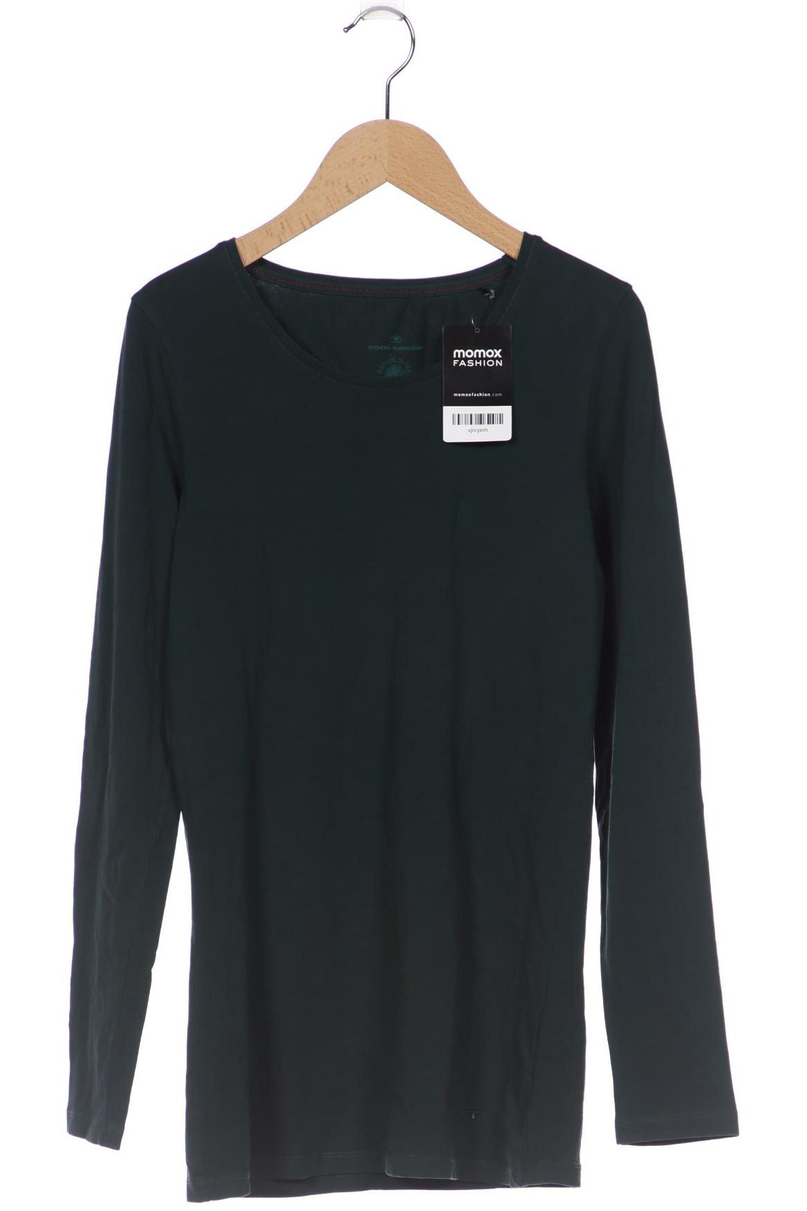 

Tom Tailor Damen Langarmshirt, grün, Gr. 42