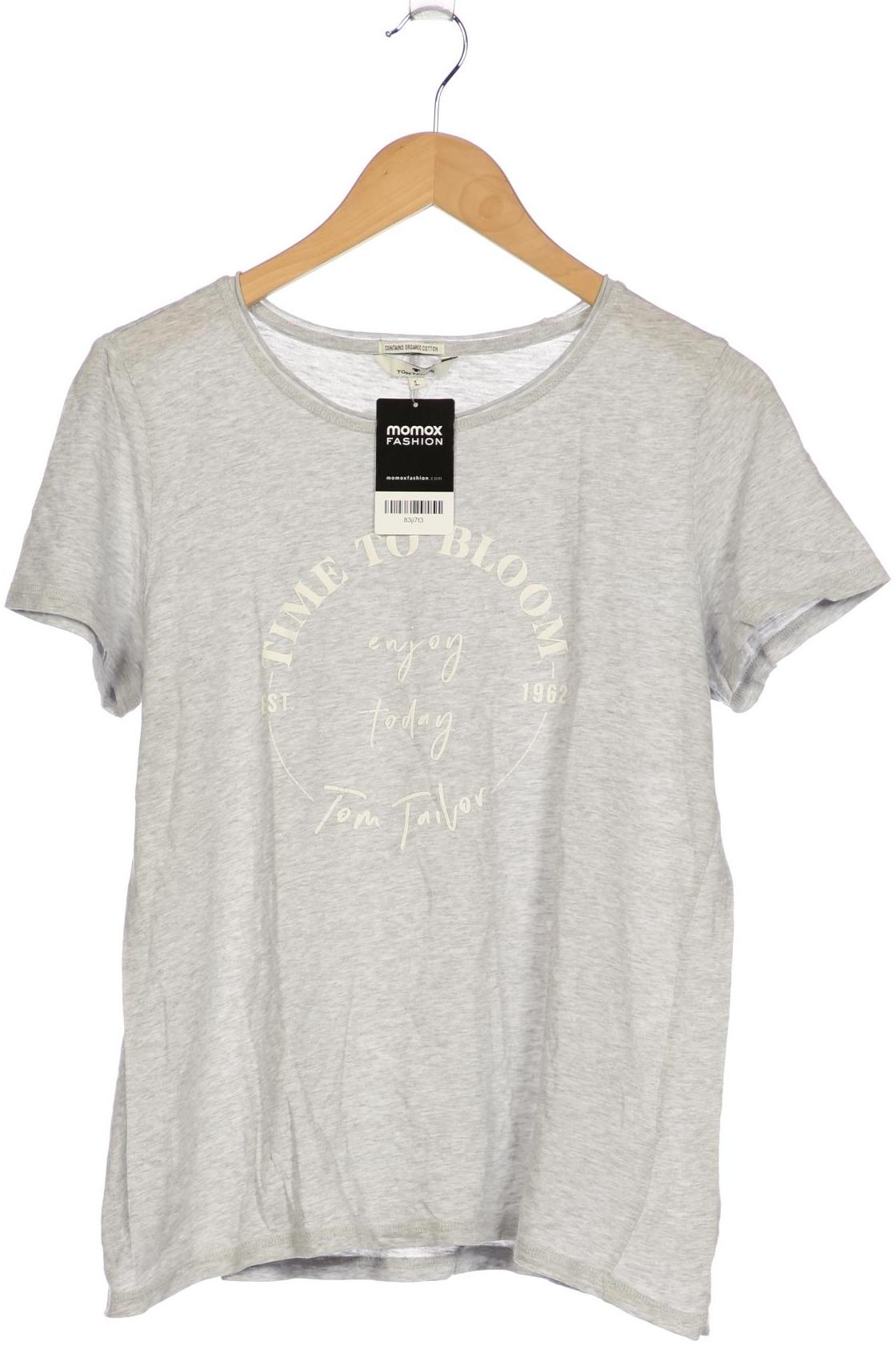 

Tom Tailor Damen T-Shirt, grau, Gr. 42