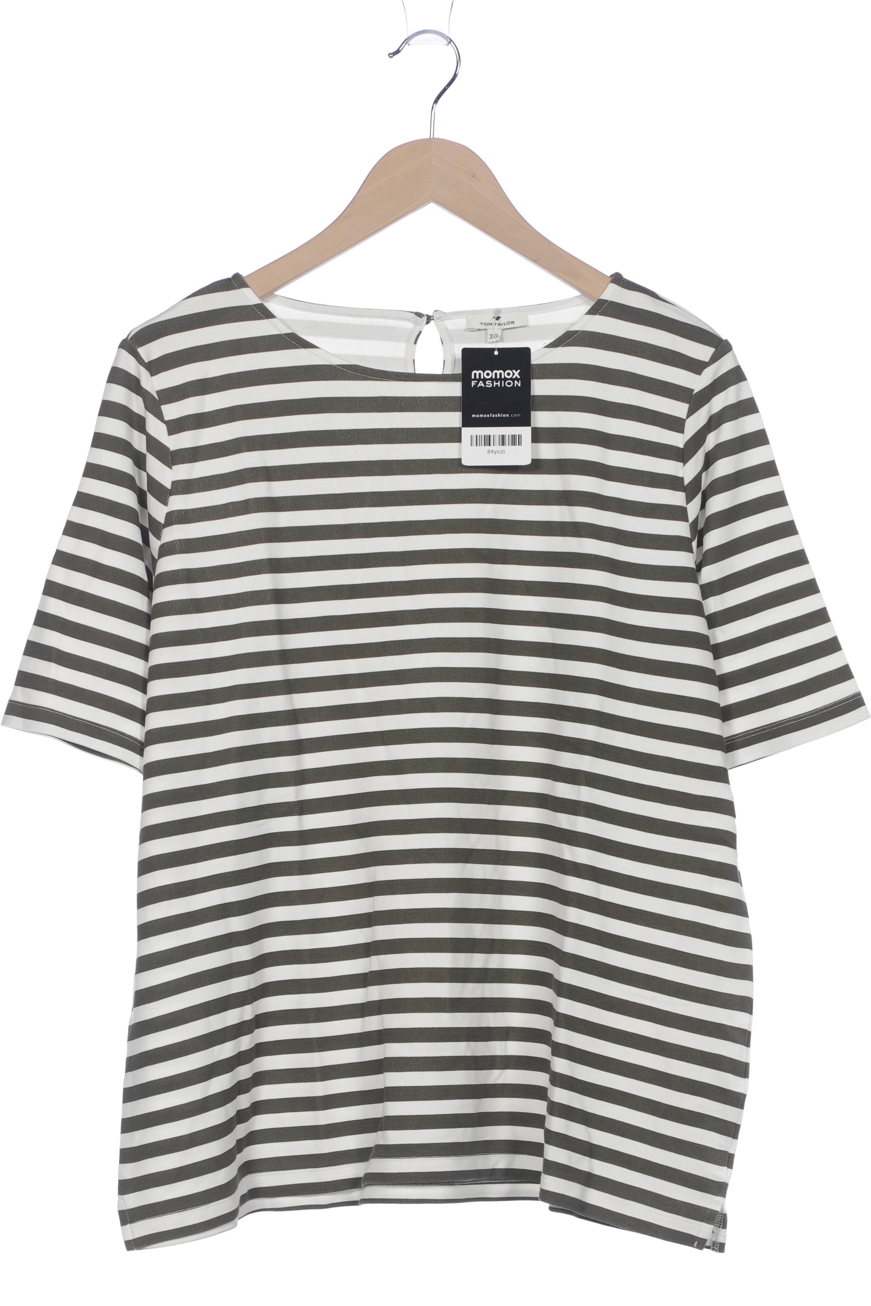 

Tom Tailor Damen T-Shirt, weiß, Gr. 48