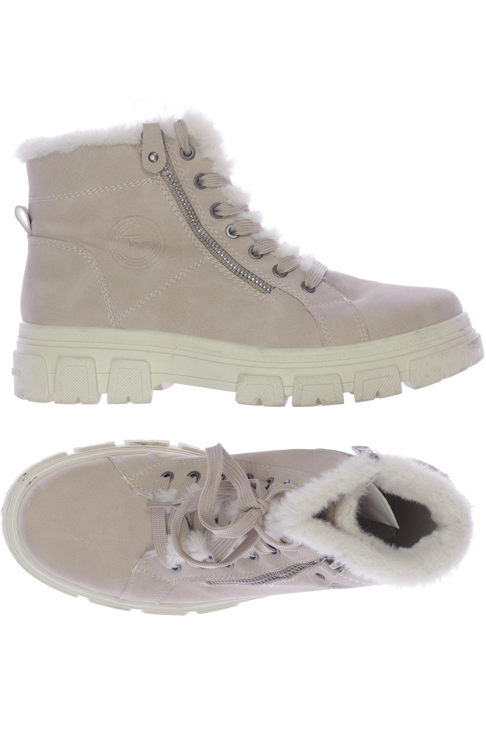 

Tom Tailor Damen Stiefelette, beige, Gr. 39
