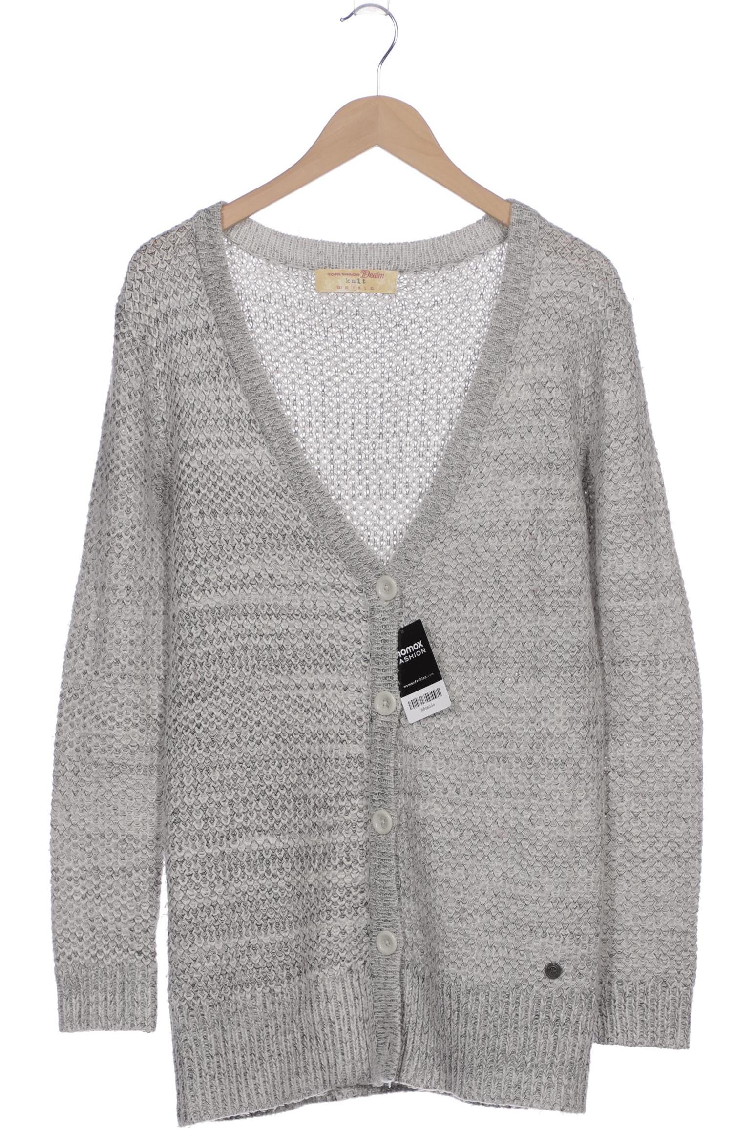 

Tom Tailor Damen Strickjacke, grau, Gr. 36