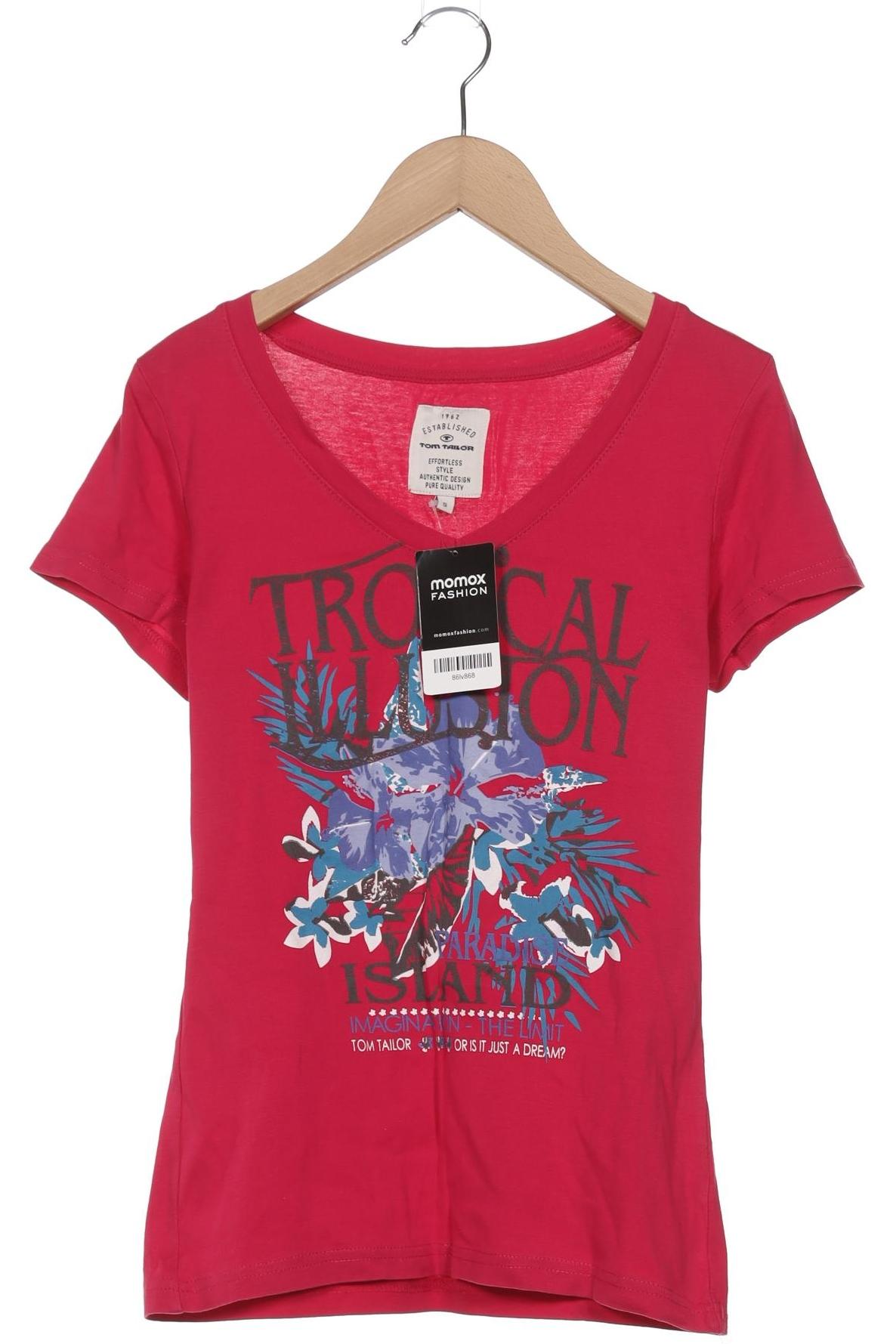 

Tom Tailor Damen T-Shirt, pink, Gr. 36