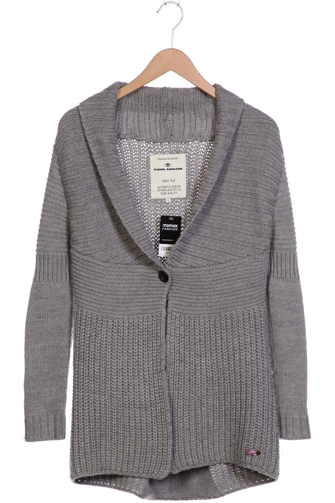 

Tom Tailor Damen Strickjacke, grau, Gr. 42