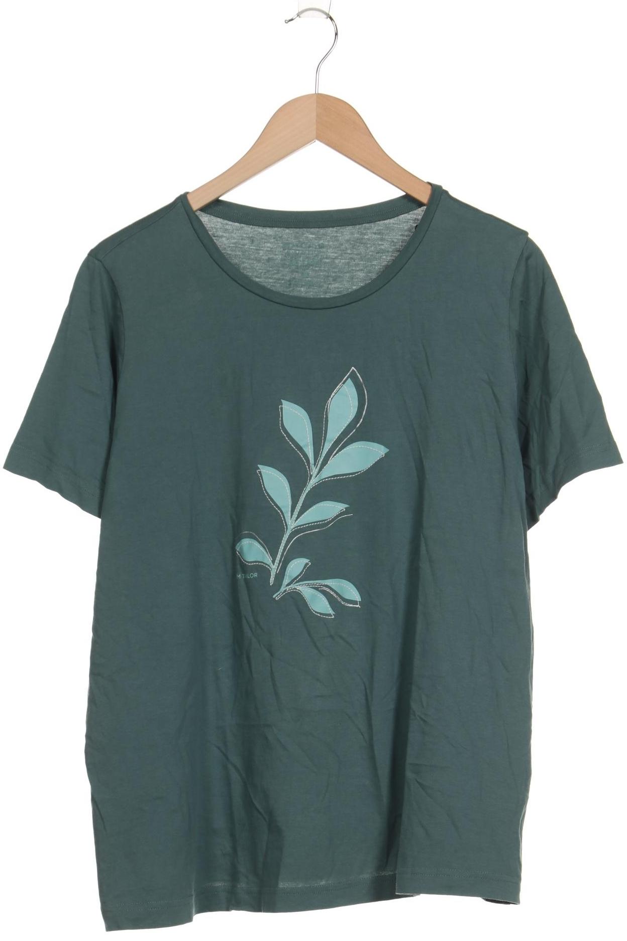 

Tom Tailor Damen T-Shirt, grün, Gr. 46