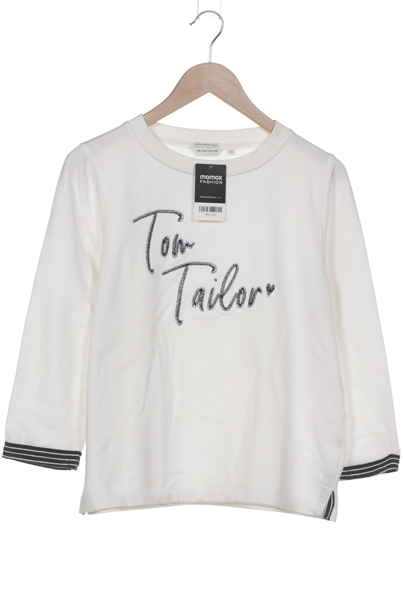 

Tom Tailor Damen Sweatshirt, weiß, Gr. 38