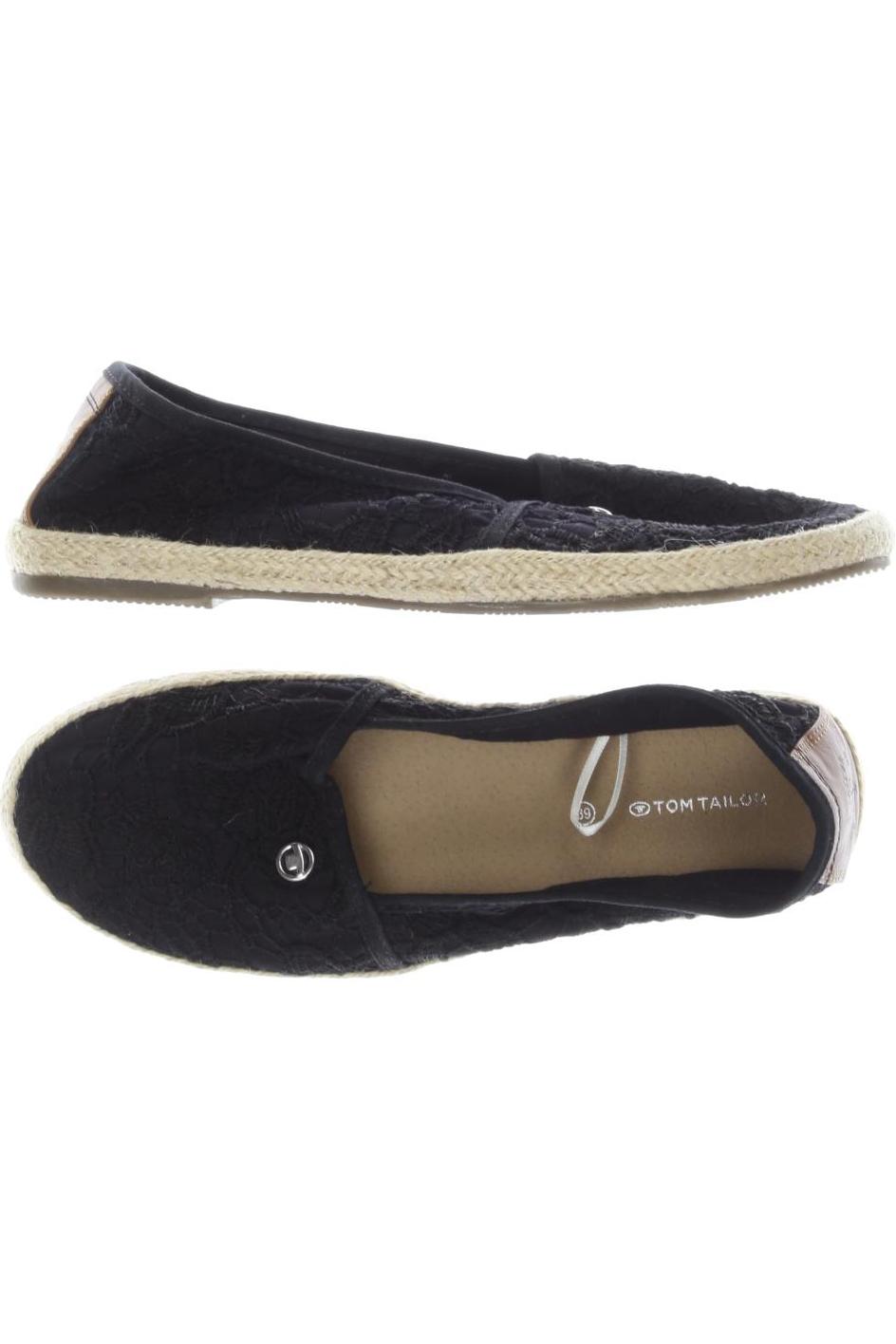 

Tom Tailor Damen Halbschuh, schwarz, Gr. 39