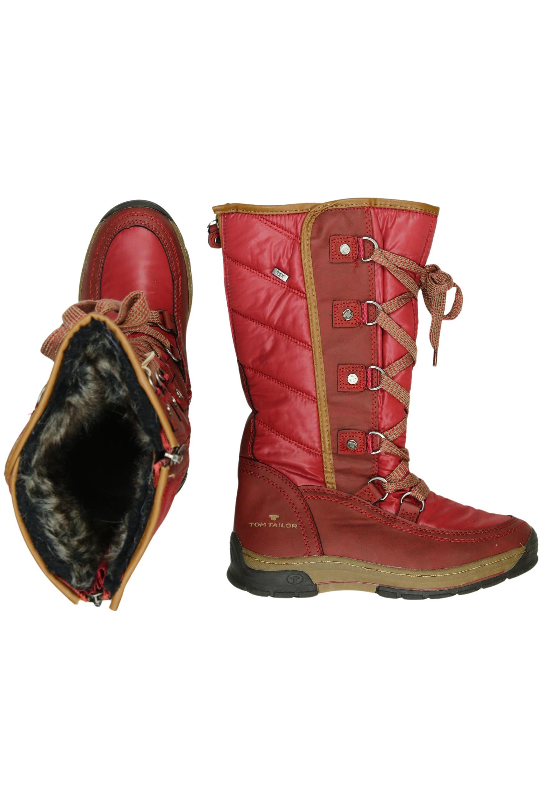 

Tom Tailor Damen Stiefel, rot, Gr. 37