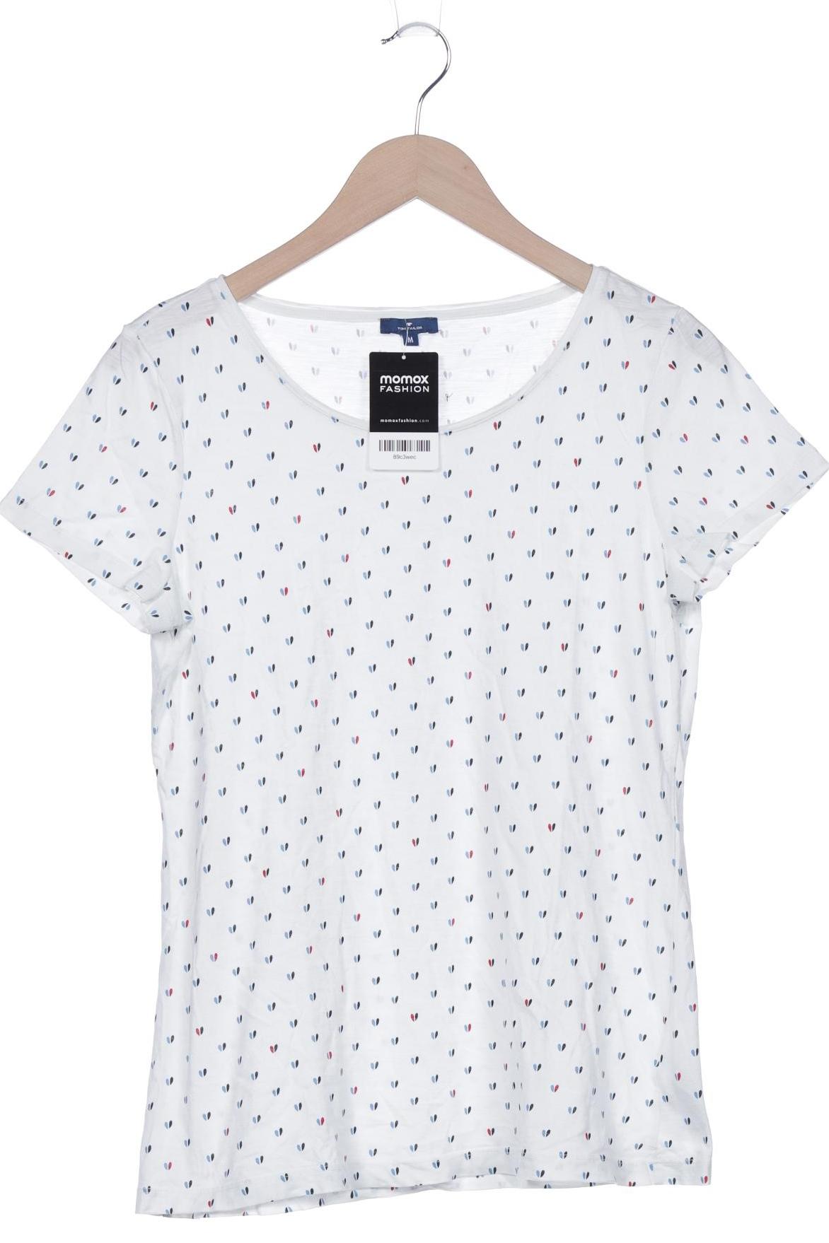 

Tom Tailor Damen T-Shirt, weiß, Gr. 38