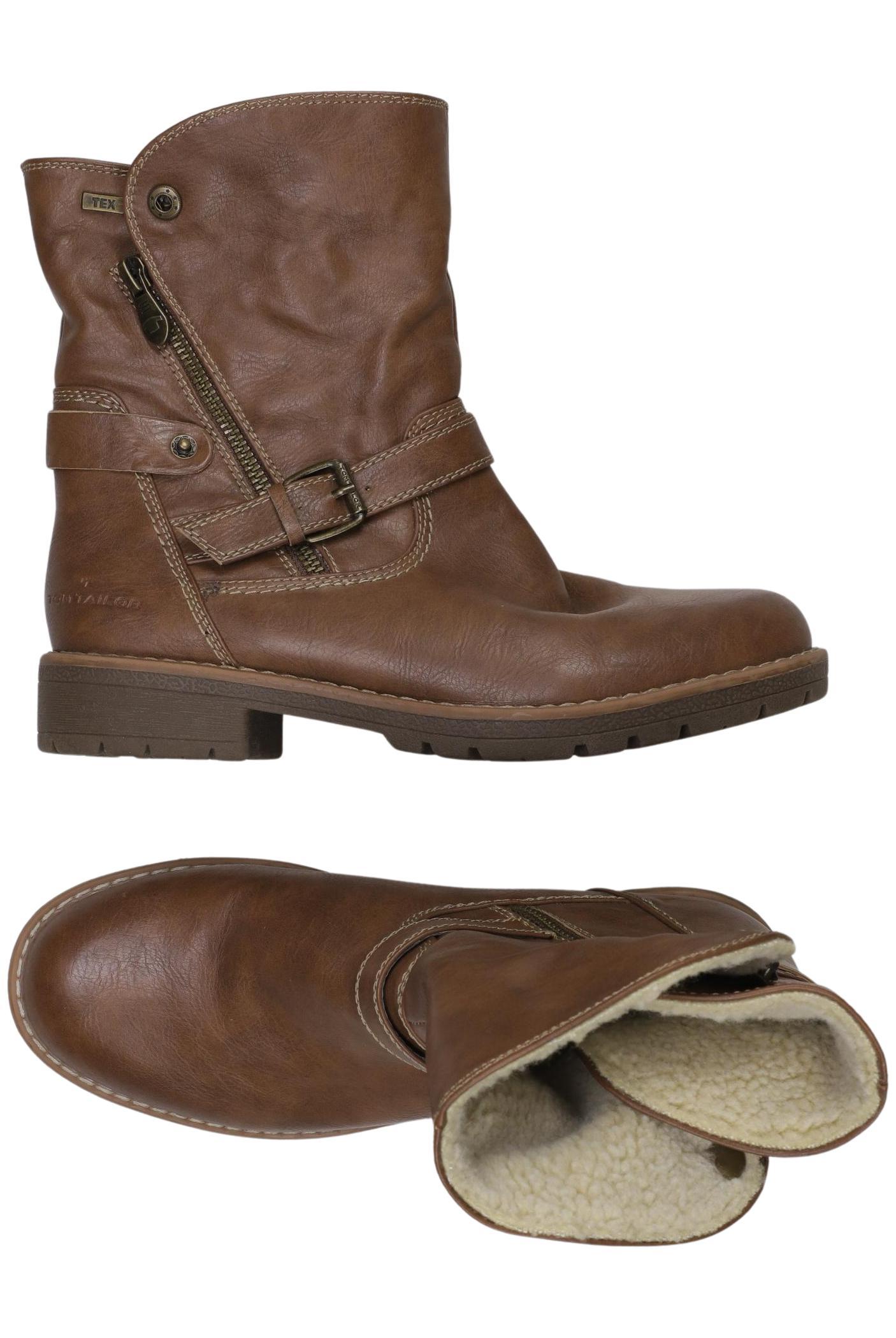 

Tom Tailor Damen Stiefelette, braun, Gr. 39
