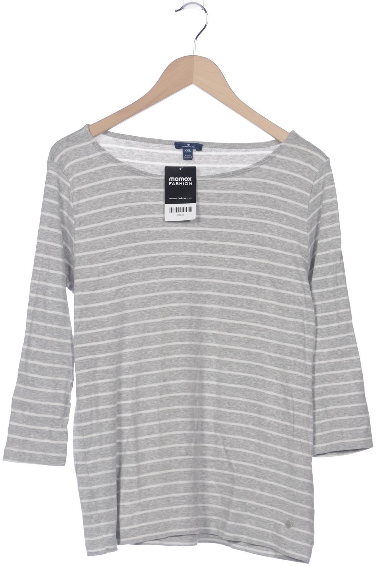 

Tom Tailor Damen Langarmshirt, grau, Gr. 46
