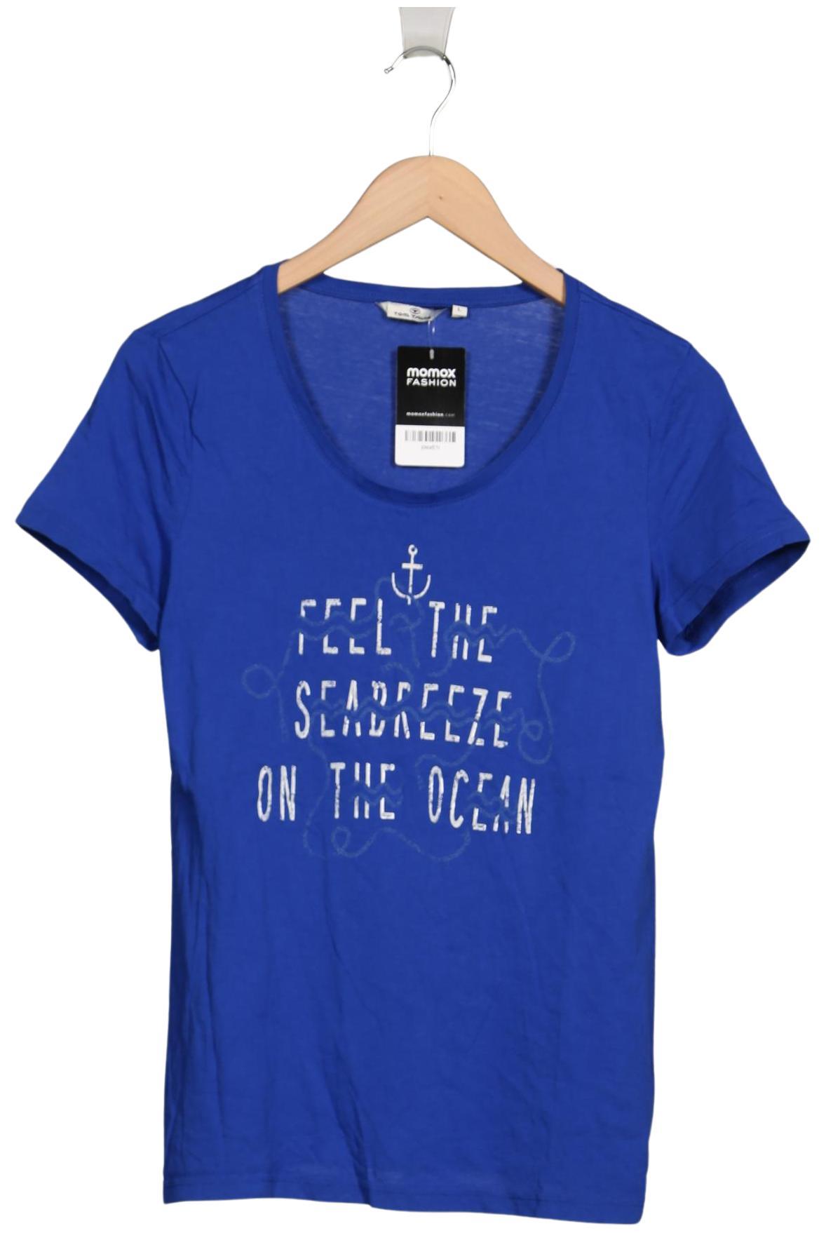 

Tom Tailor Damen T-Shirt, blau, Gr. 42