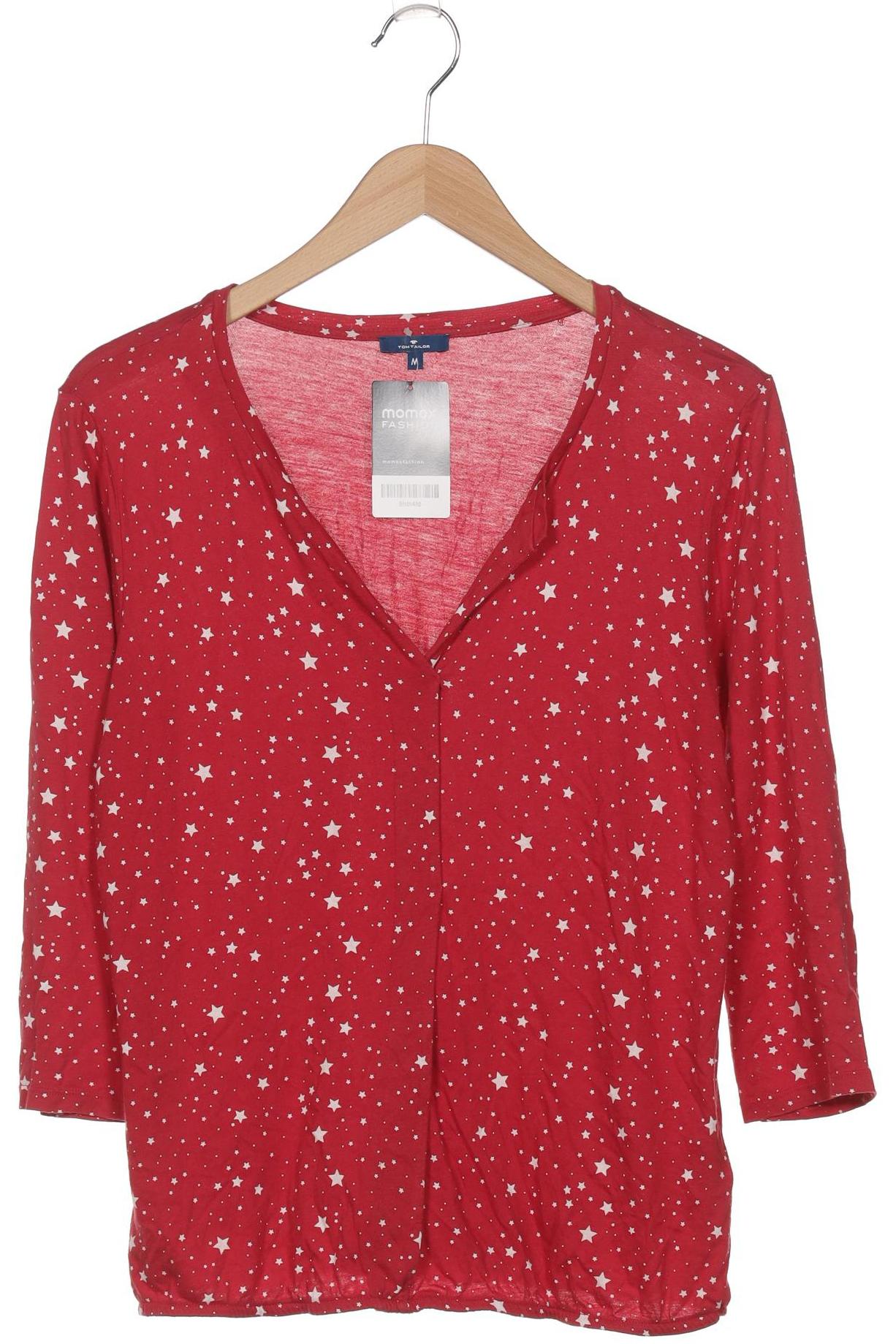 

Tom Tailor Damen Langarmshirt, rot, Gr. 38