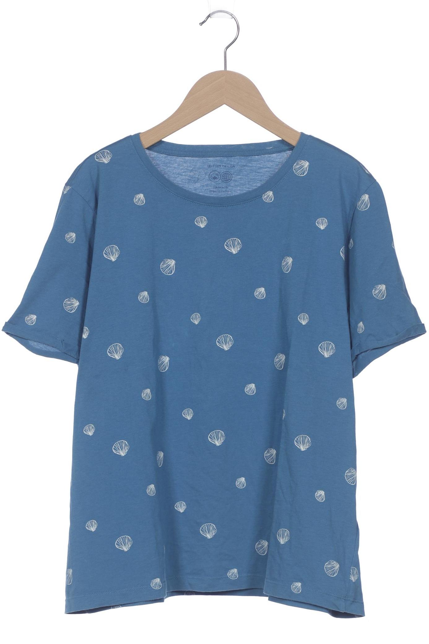 

Tom Tailor Damen T-Shirt, blau, Gr. 46