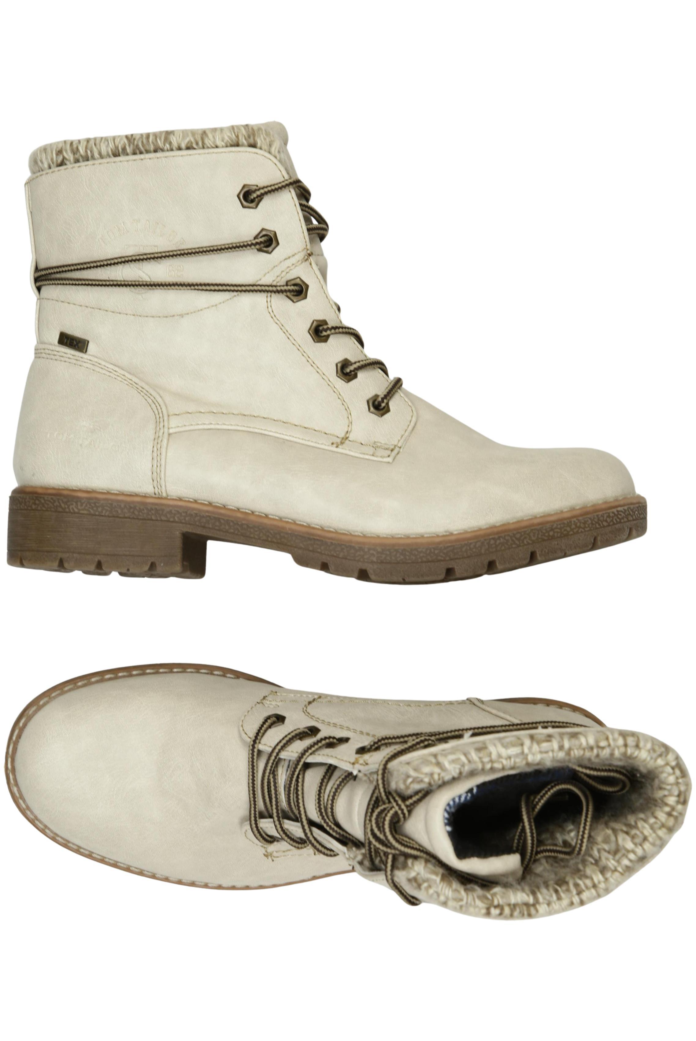 

Tom Tailor Damen Stiefelette, beige, Gr. 40