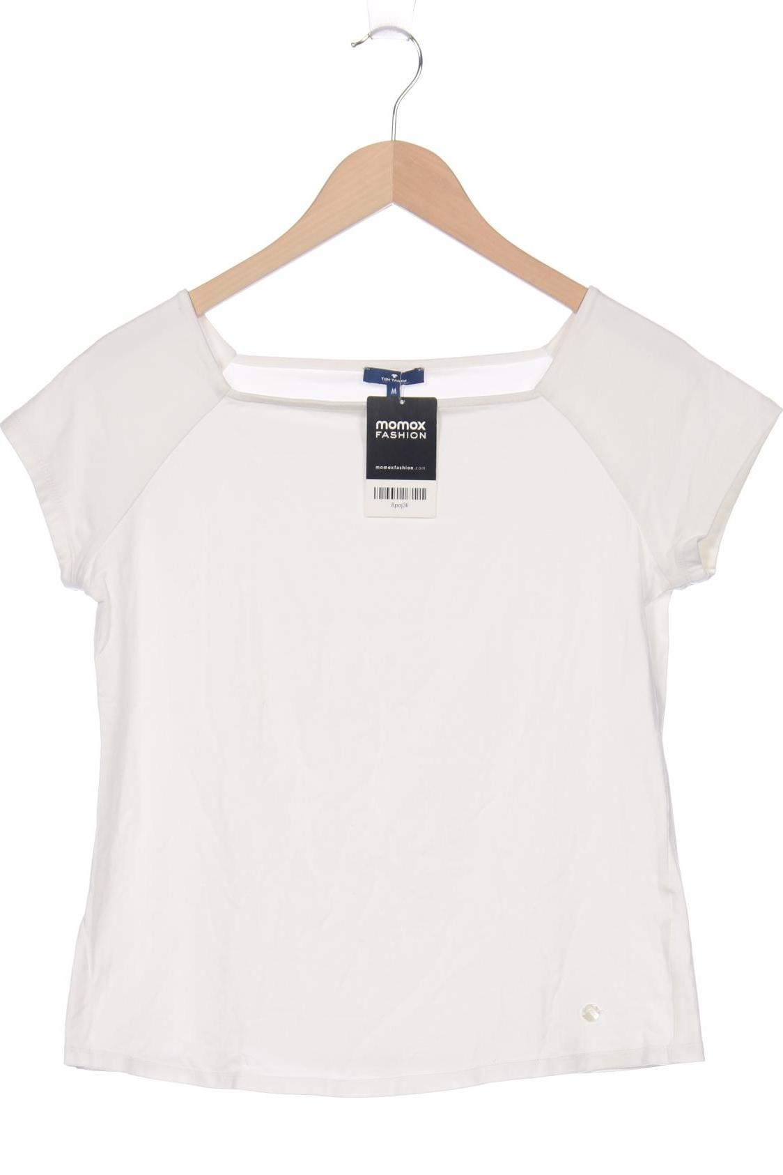 

Tom Tailor Damen T-Shirt, weiß, Gr. 38