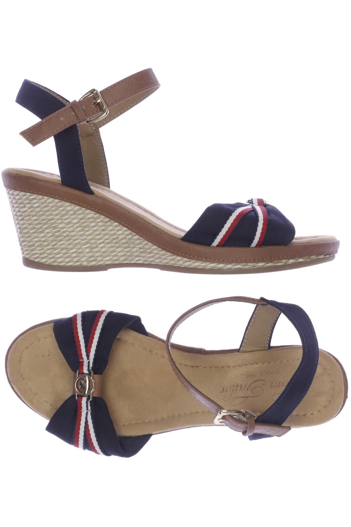 

Tom Tailor Damen Sandale, marineblau, Gr. 39