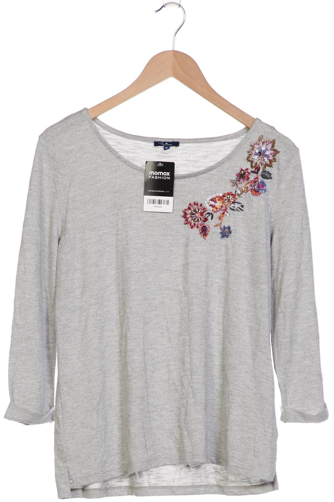 

Tom Tailor Damen Langarmshirt, grau, Gr. 38