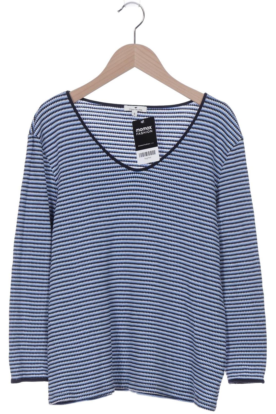

Tom Tailor Damen Langarmshirt, blau, Gr. 36