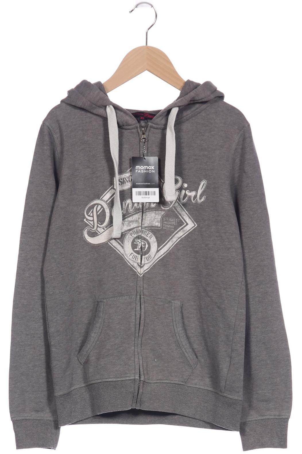 

Tom Tailor Damen Kapuzenpullover, grau, Gr. 34