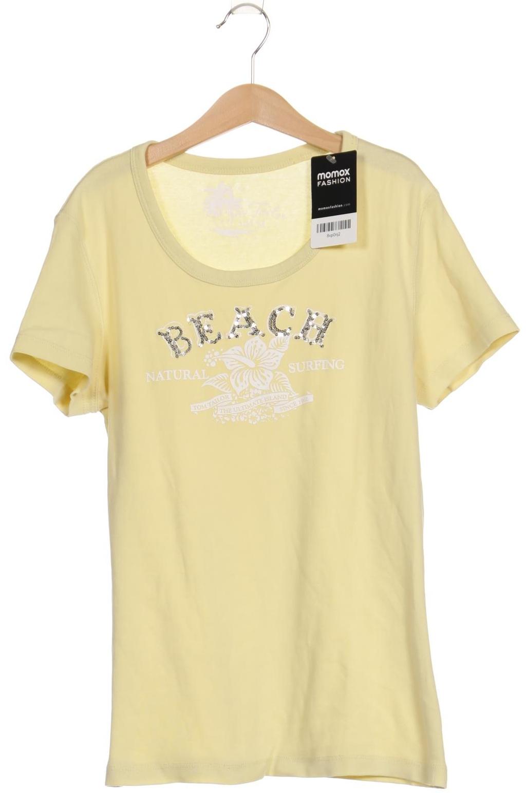 

Tom Tailor Damen T-Shirt, gelb, Gr. 38