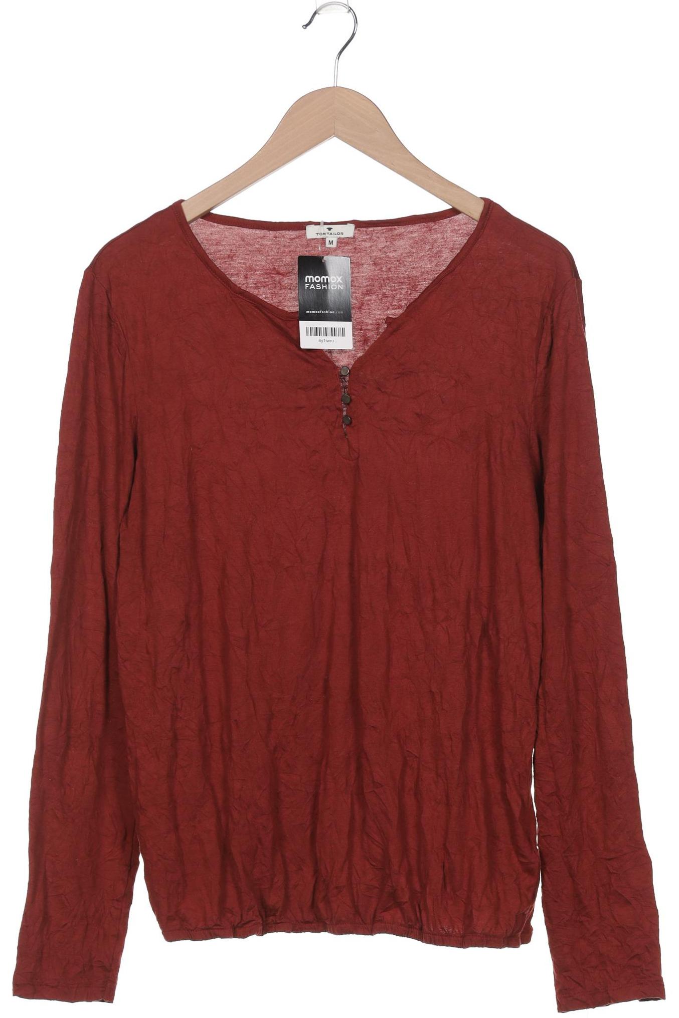

Tom Tailor Damen Langarmshirt, rot, Gr. 38