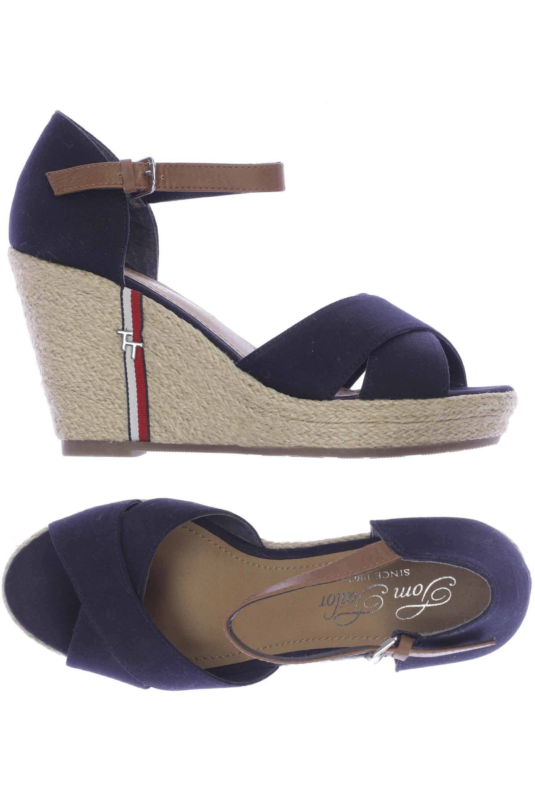 

Tom Tailor Damen Sandale, marineblau