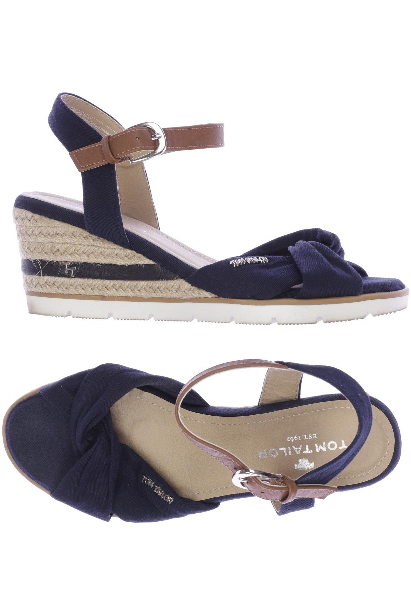 

Tom Tailor Damen Sandale, marineblau, Gr. 36