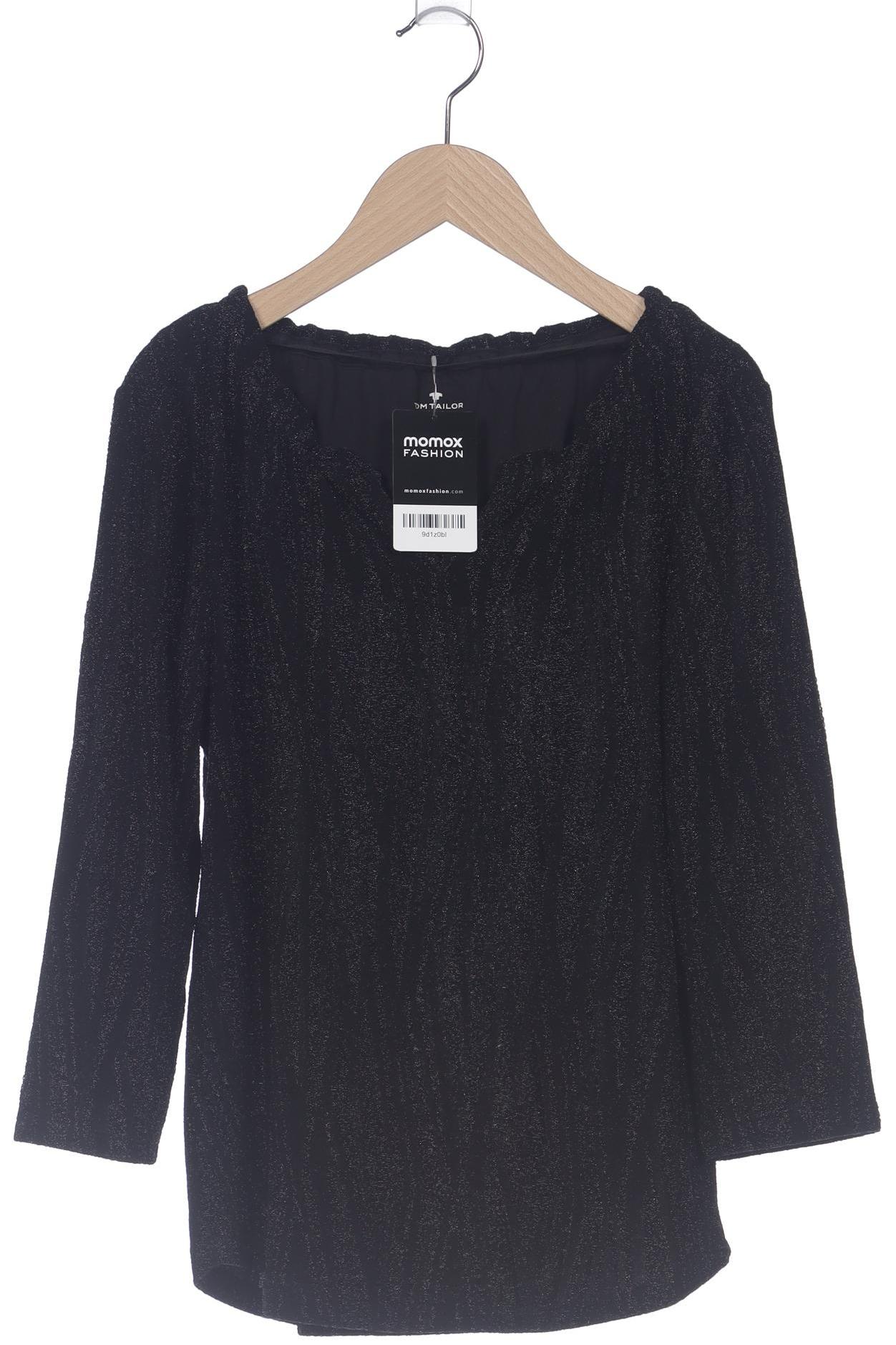 

Tom Tailor Damen Langarmshirt, schwarz, Gr. 36