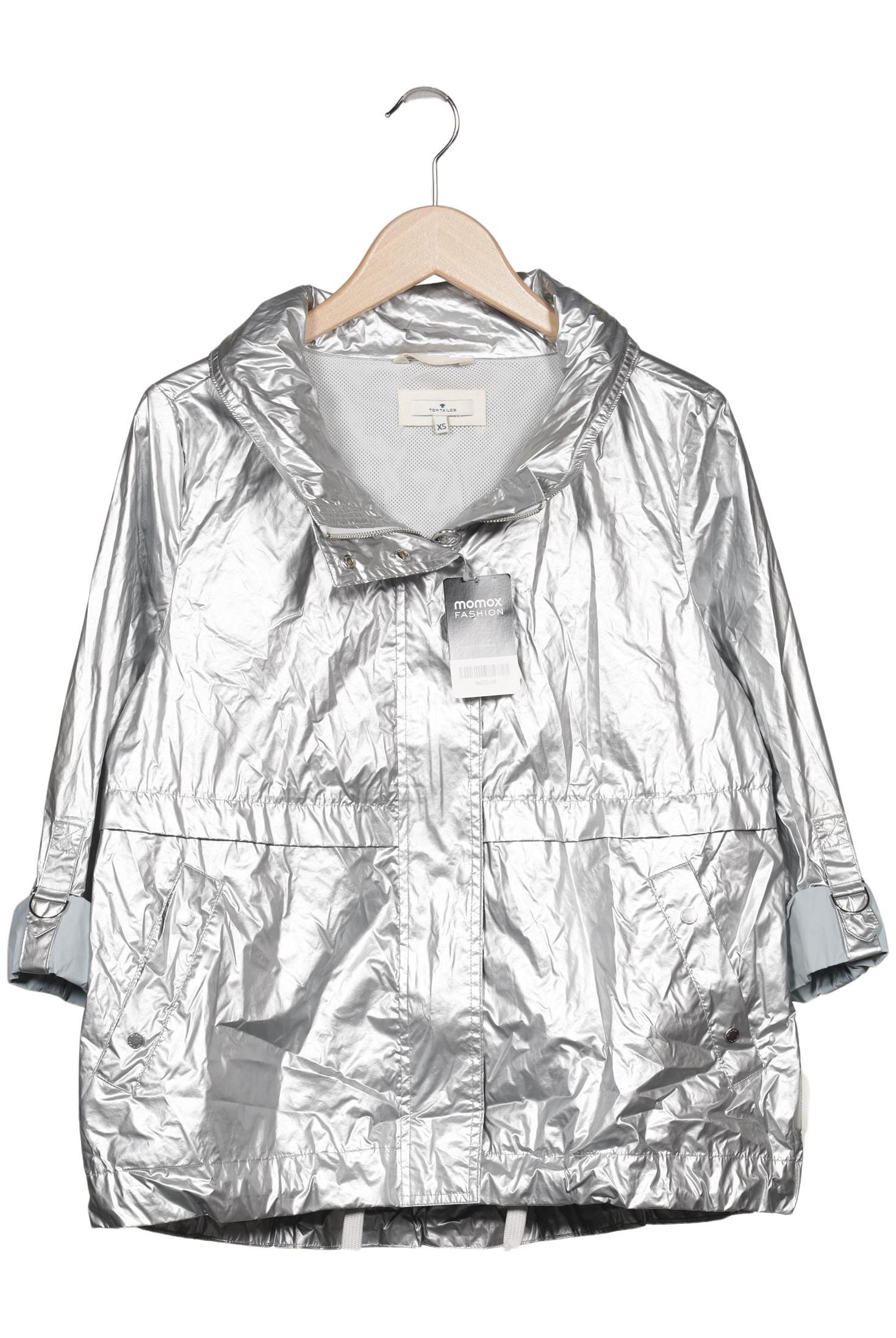 

Tom Tailor Damen Jacke, silber, Gr. 34