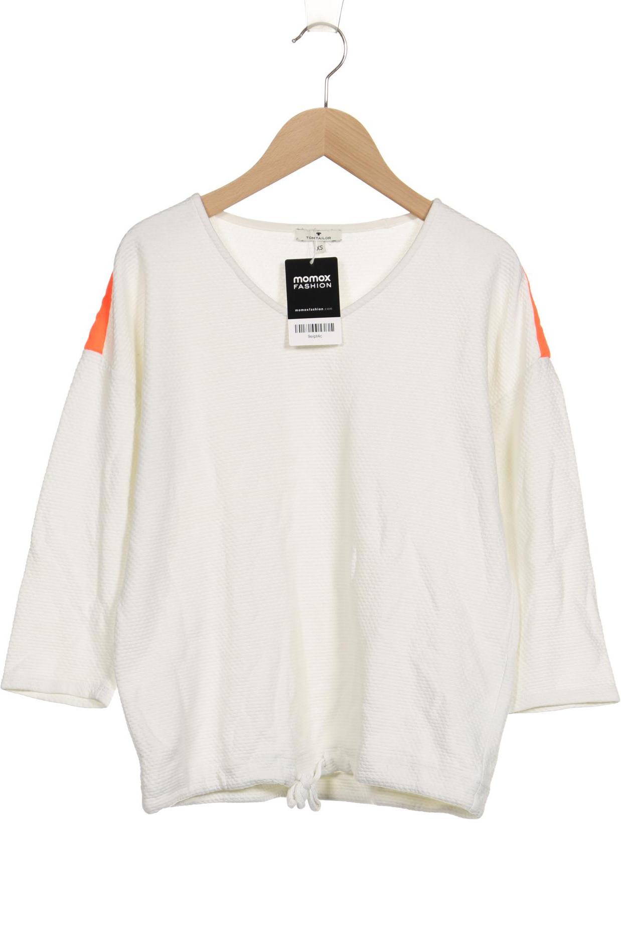 

Tom Tailor Damen Sweatshirt, weiß, Gr. 34