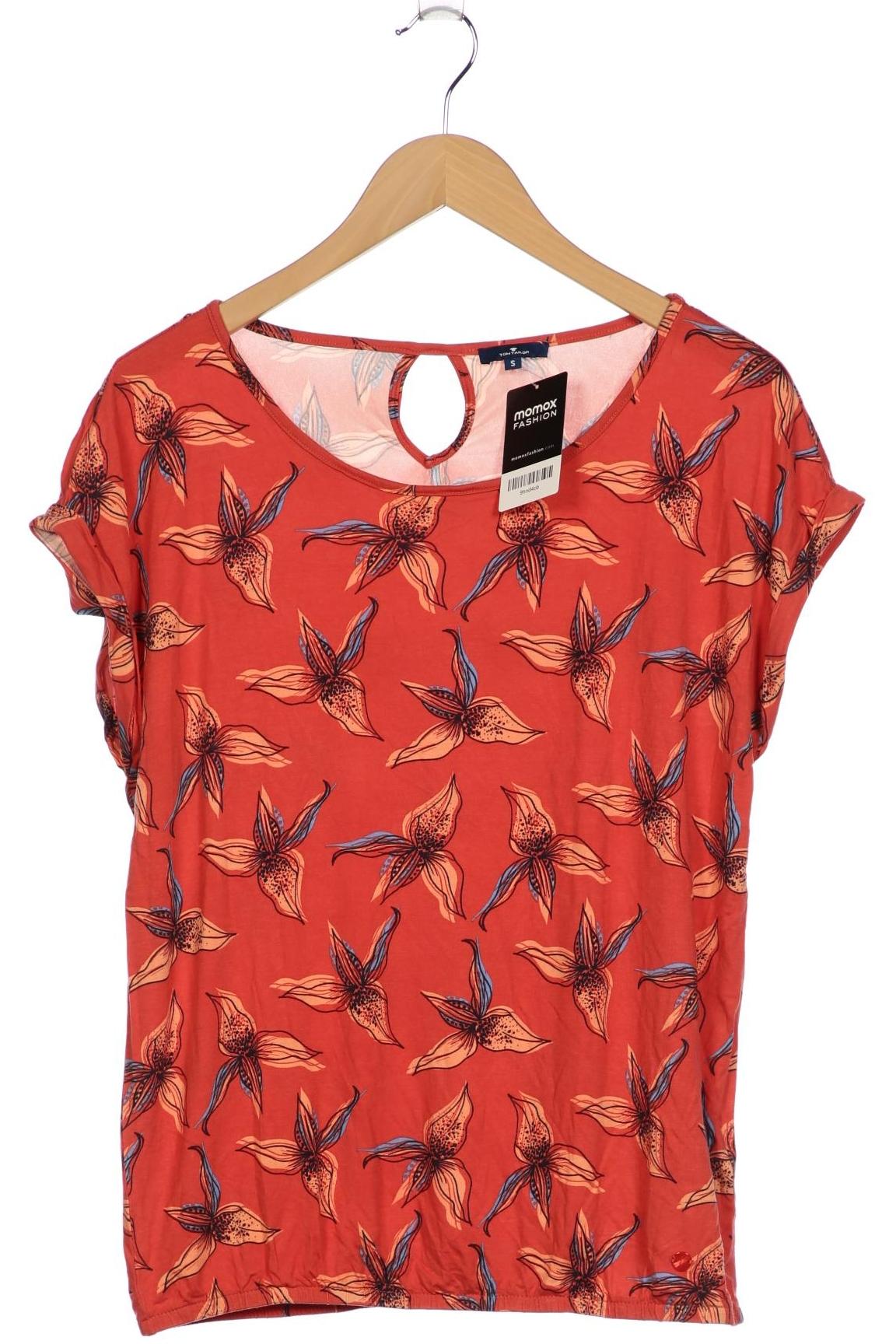 

Tom Tailor Damen T-Shirt, rot, Gr. 36