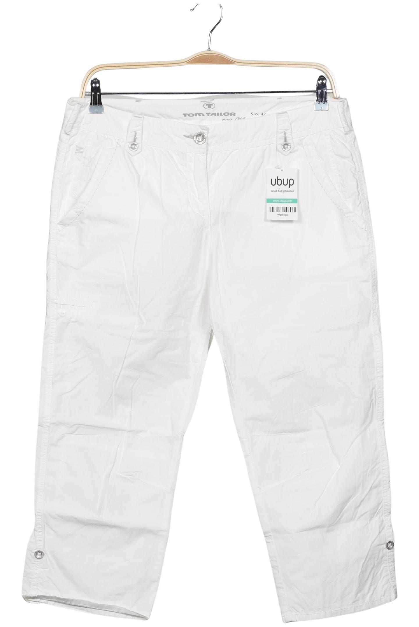 

Tom Tailor Damen Stoffhose, weiß, Gr. 42