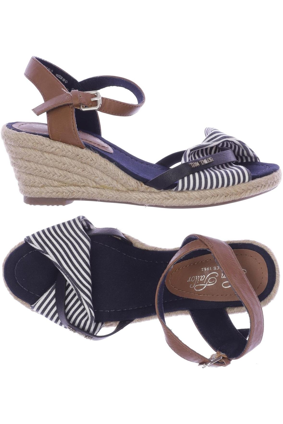 

Tom Tailor Damen Sandale, marineblau, Gr. 36