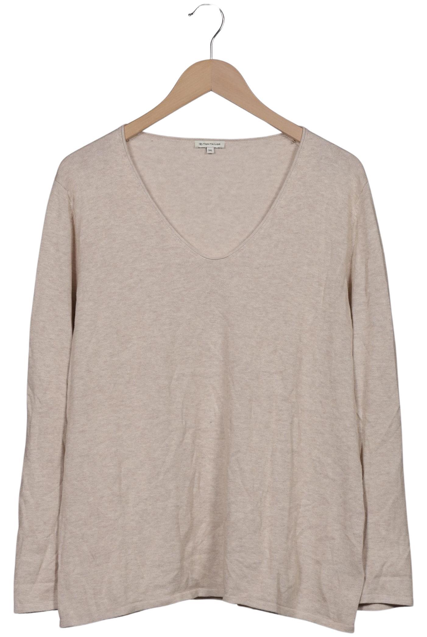 

Tom Tailor Damen Pullover, beige, Gr. 48