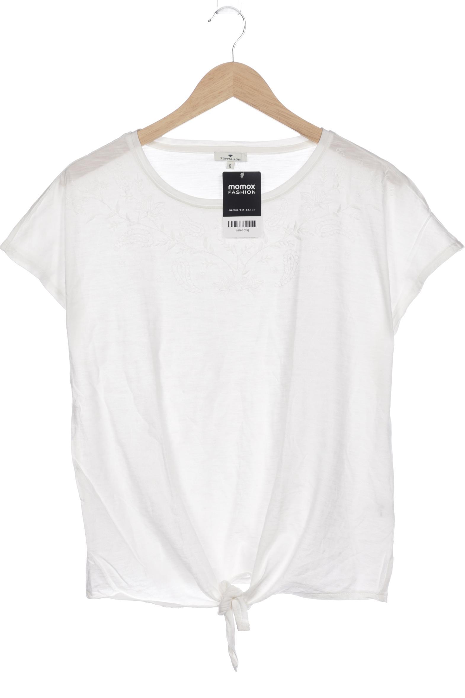 

Tom Tailor Damen T-Shirt, weiß, Gr. 36