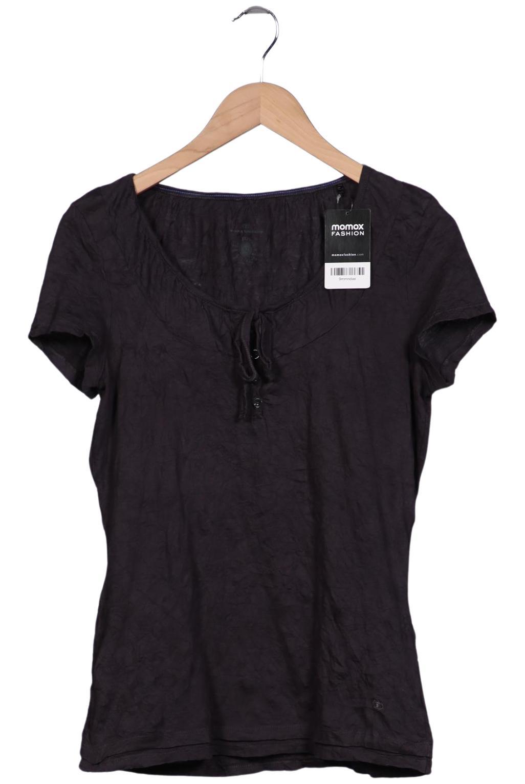 

Tom Tailor Damen T-Shirt, schwarz, Gr. 36