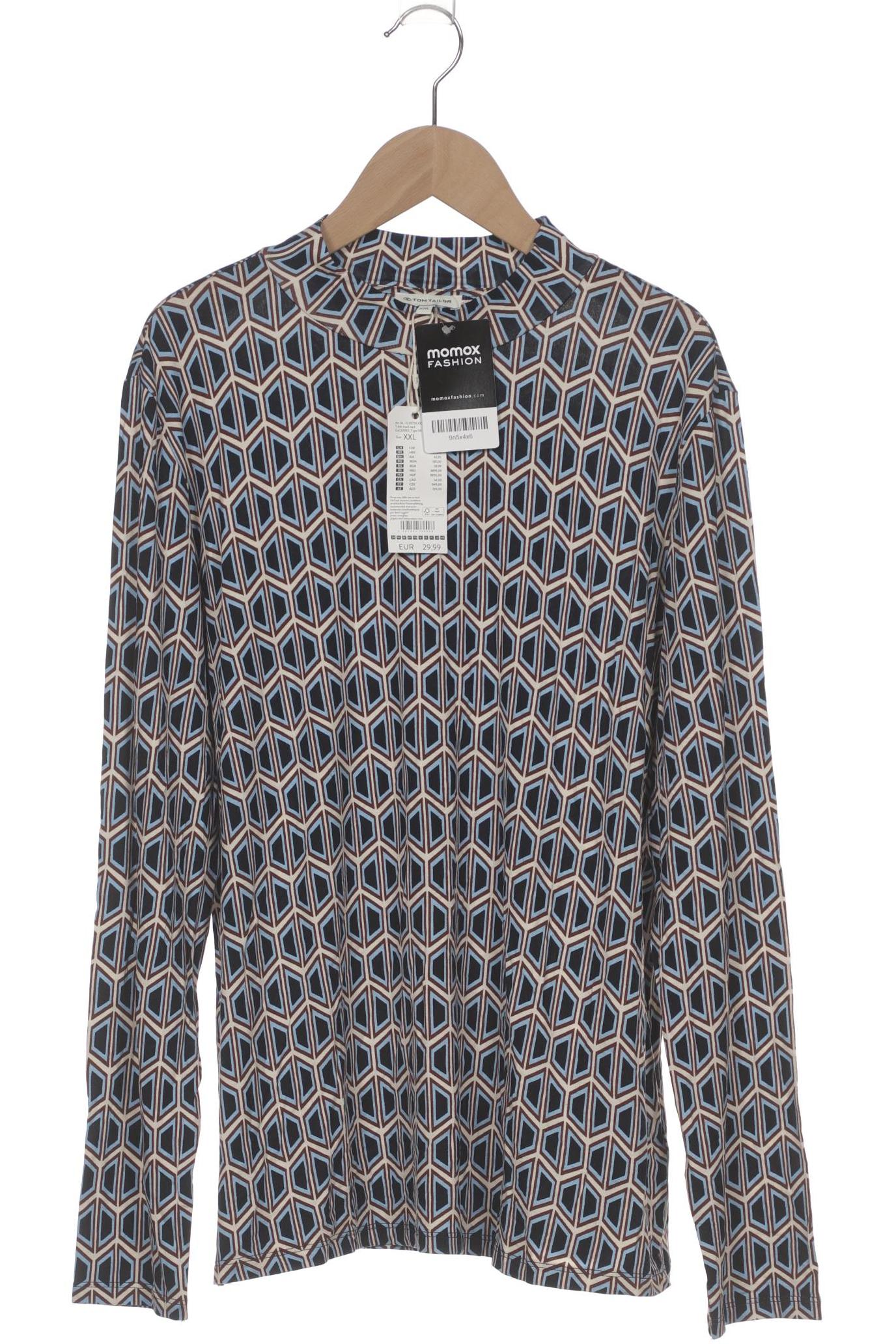 

Tom Tailor Damen Langarmshirt, blau, Gr. 46
