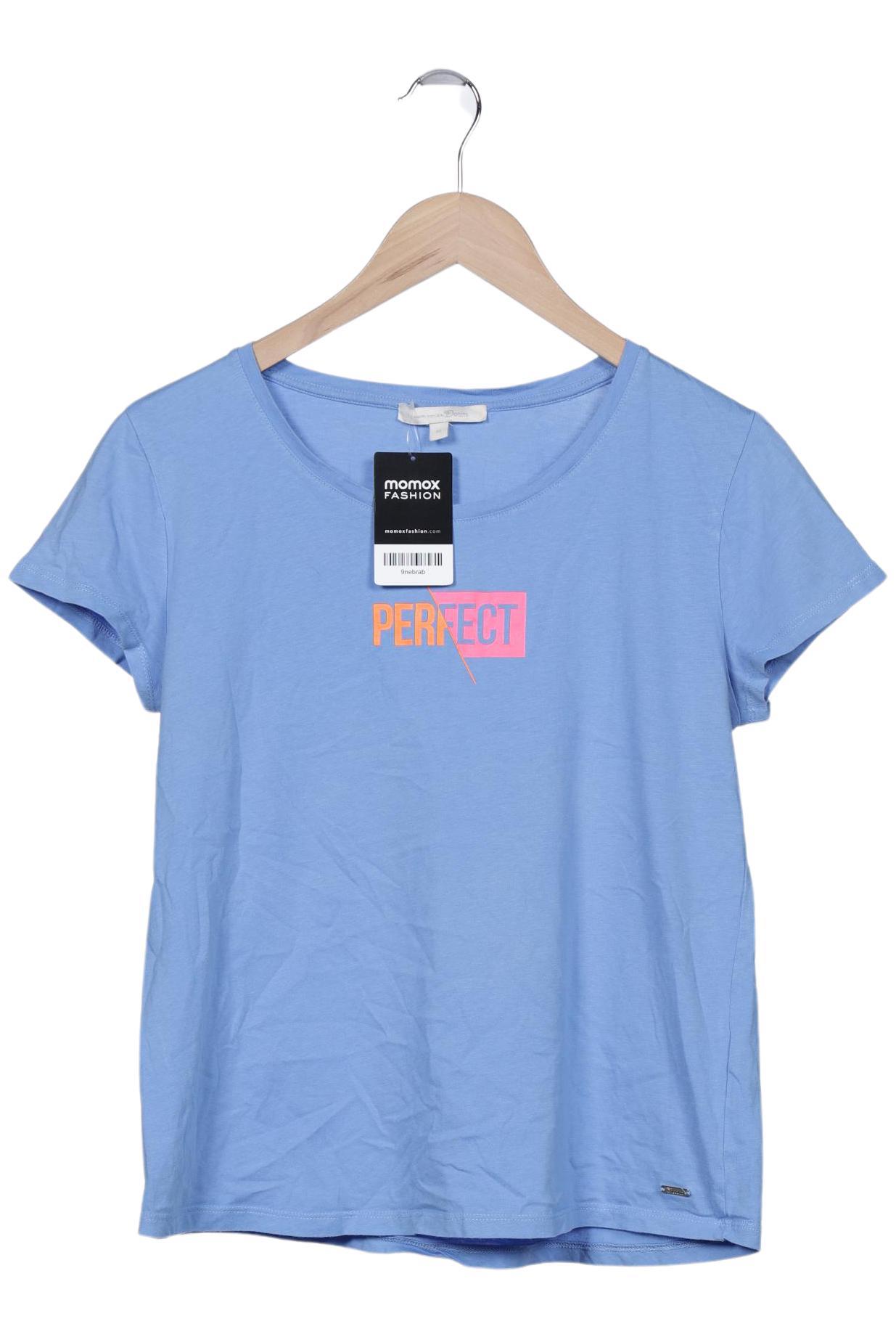 

Tom Tailor Damen T-Shirt, blau, Gr. 38