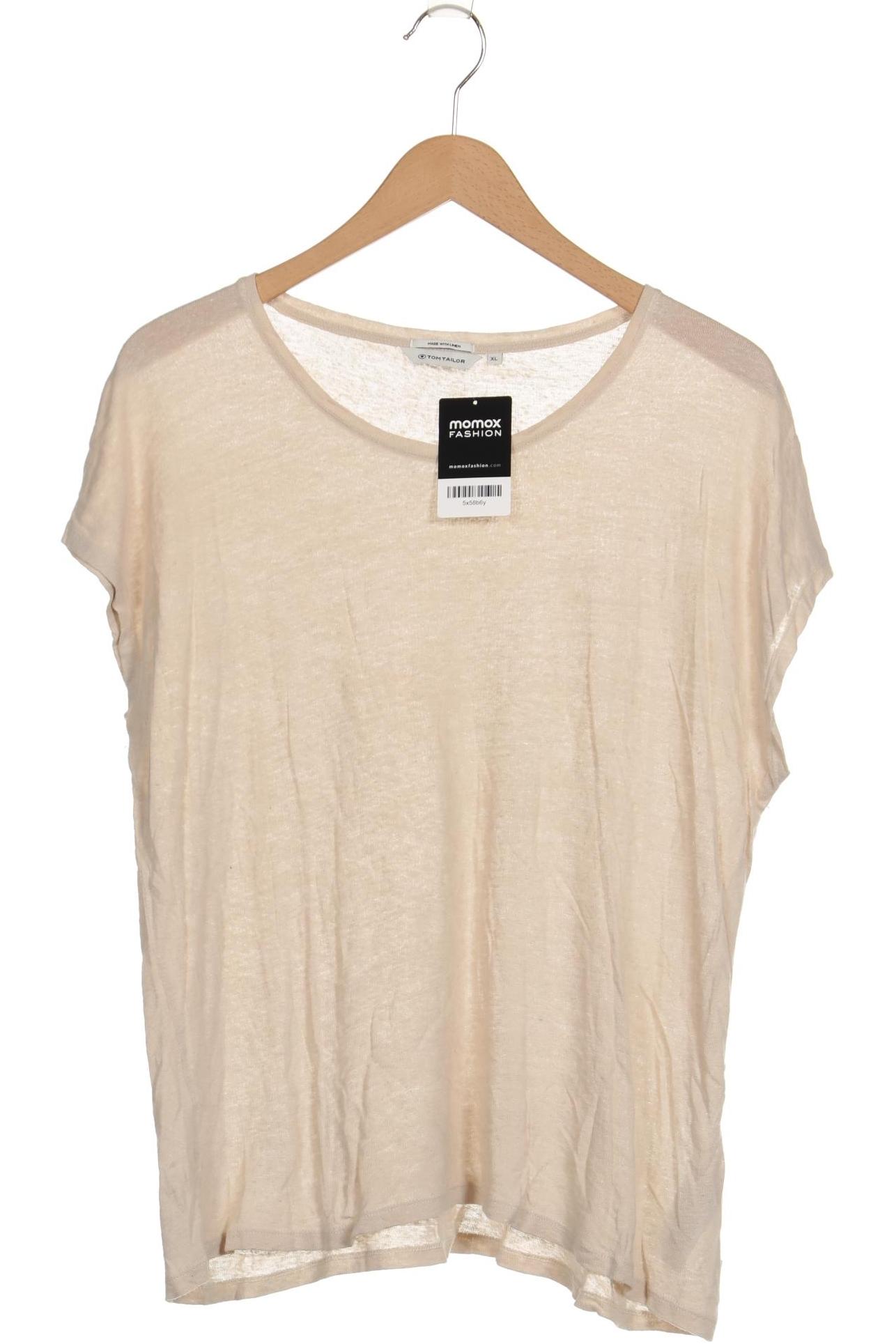

Tom Tailor Damen T-Shirt, beige, Gr. 44