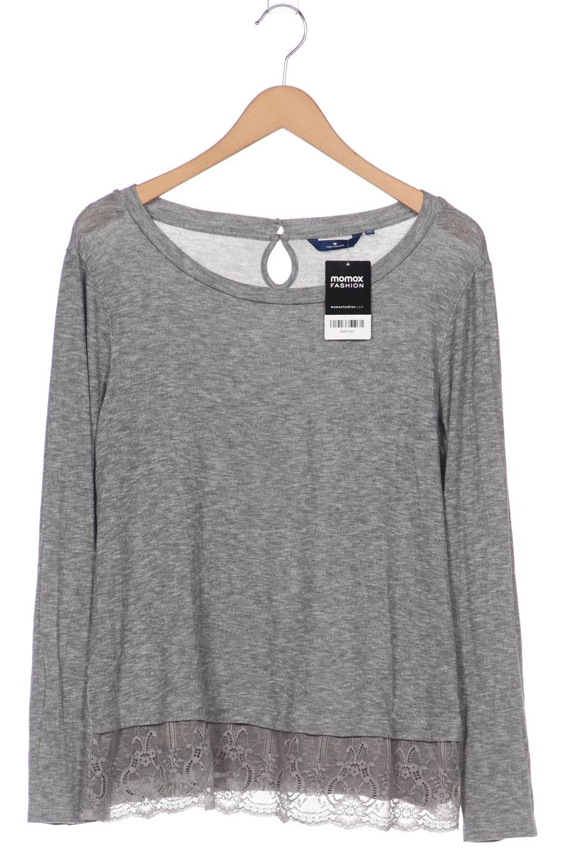 

Tom Tailor Damen Langarmshirt, grau, Gr. 44