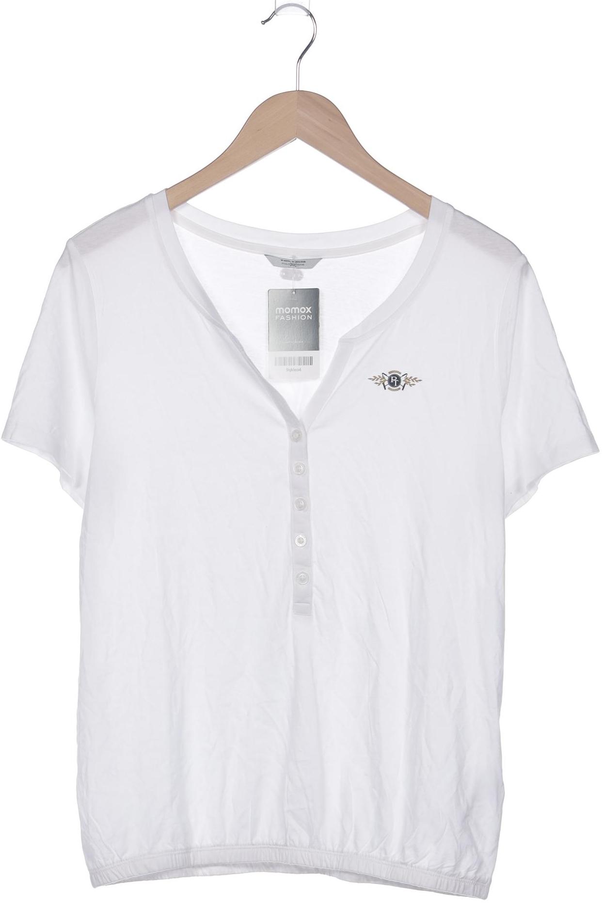 

Tom Tailor Damen T-Shirt, weiß, Gr. 40