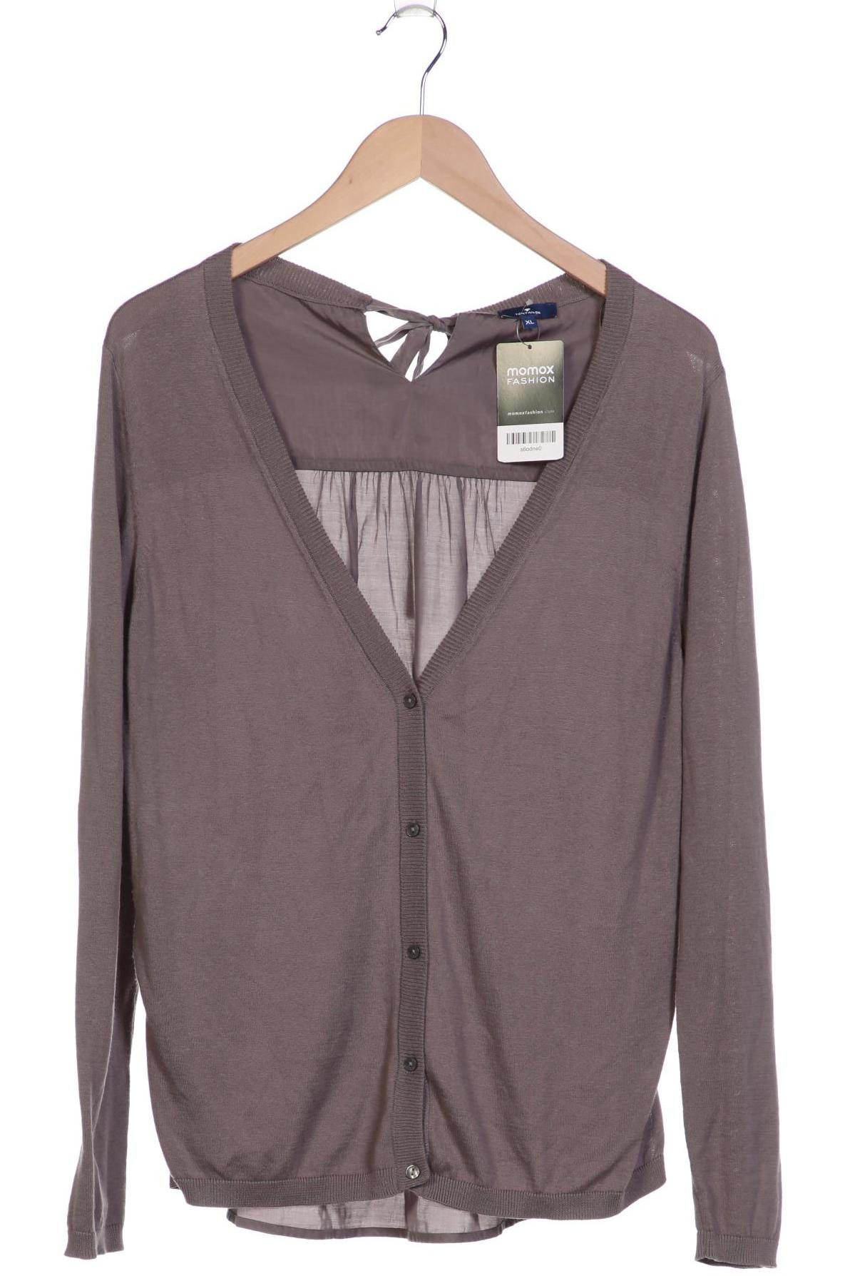

Tom Tailor Damen Strickjacke, grau, Gr. 44
