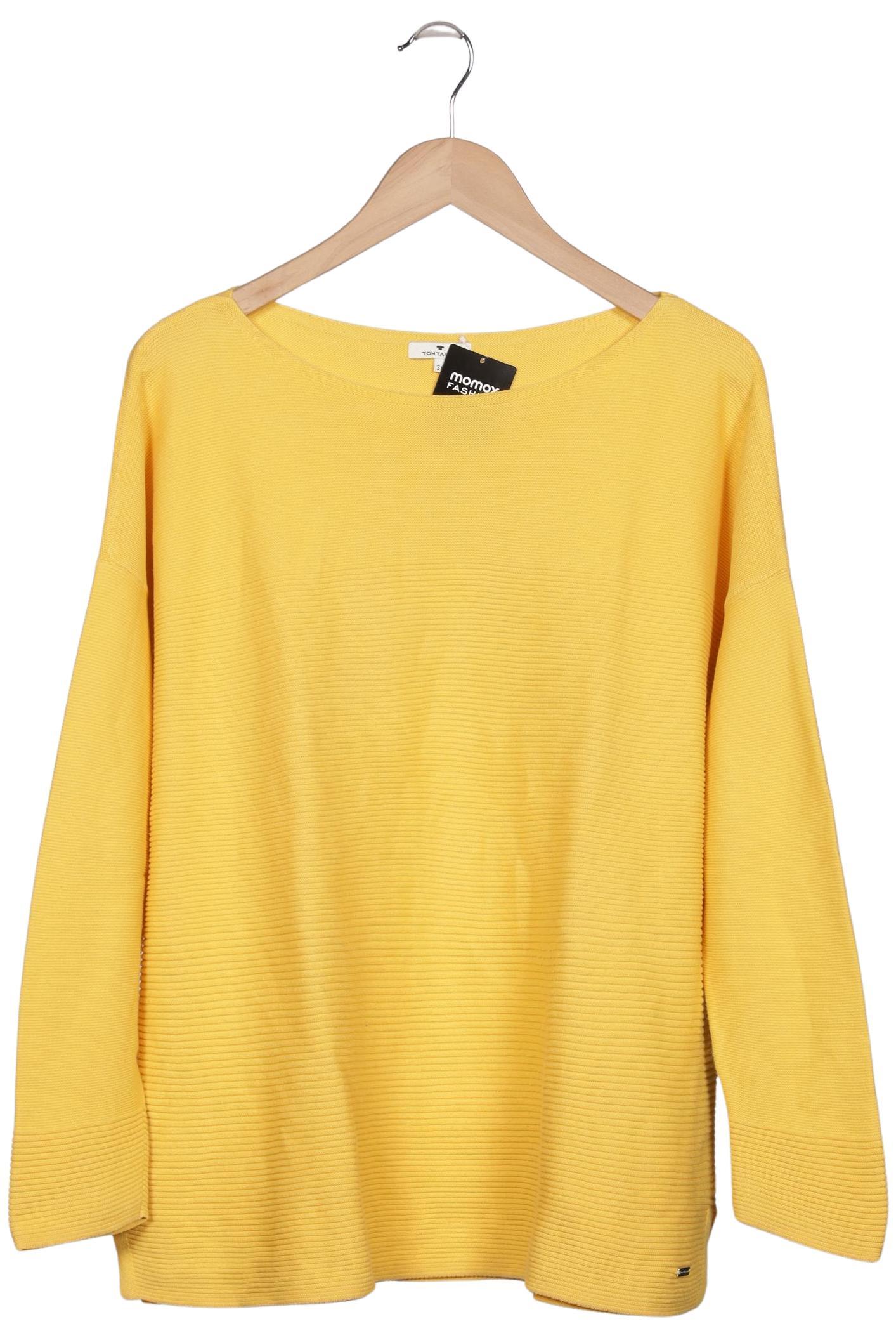 

Tom Tailor Damen Pullover, gelb, Gr. 48