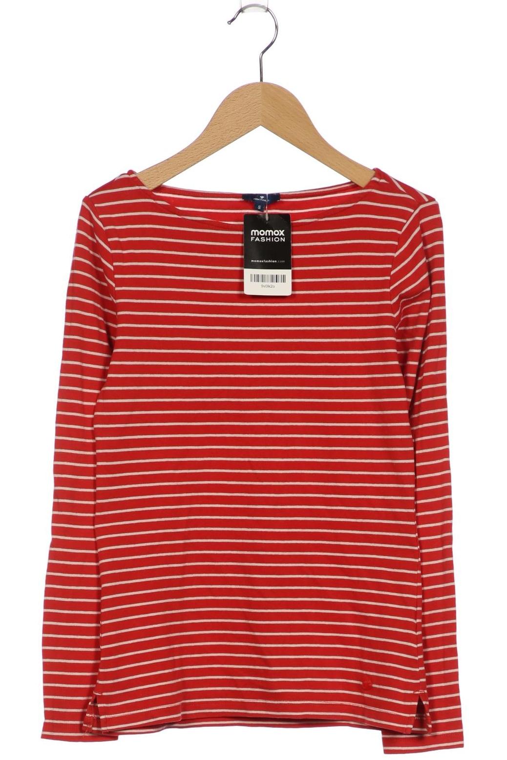 

Tom Tailor Damen Langarmshirt, rot, Gr. 36