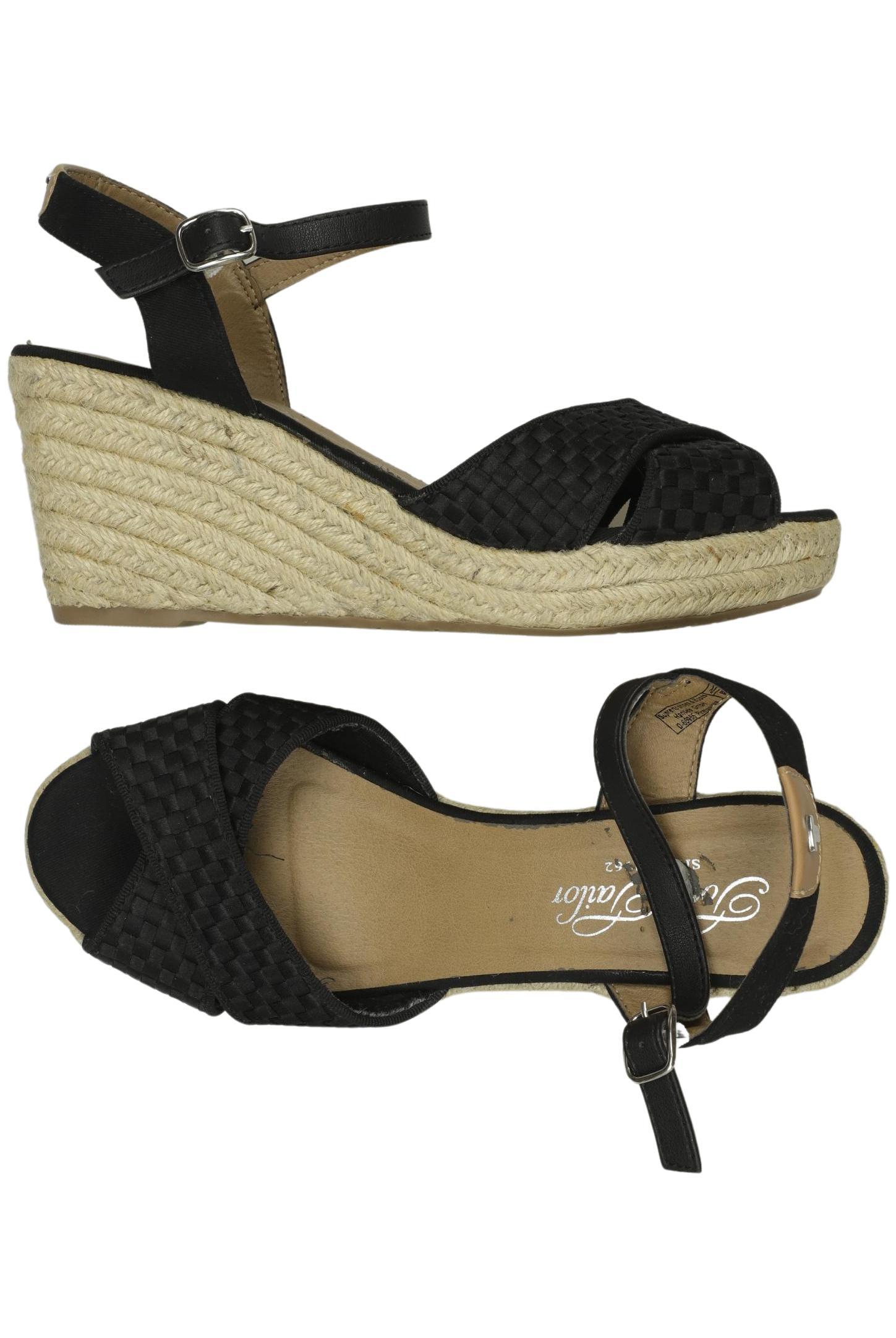 

Tom Tailor Damen Sandale, schwarz, Gr. 40