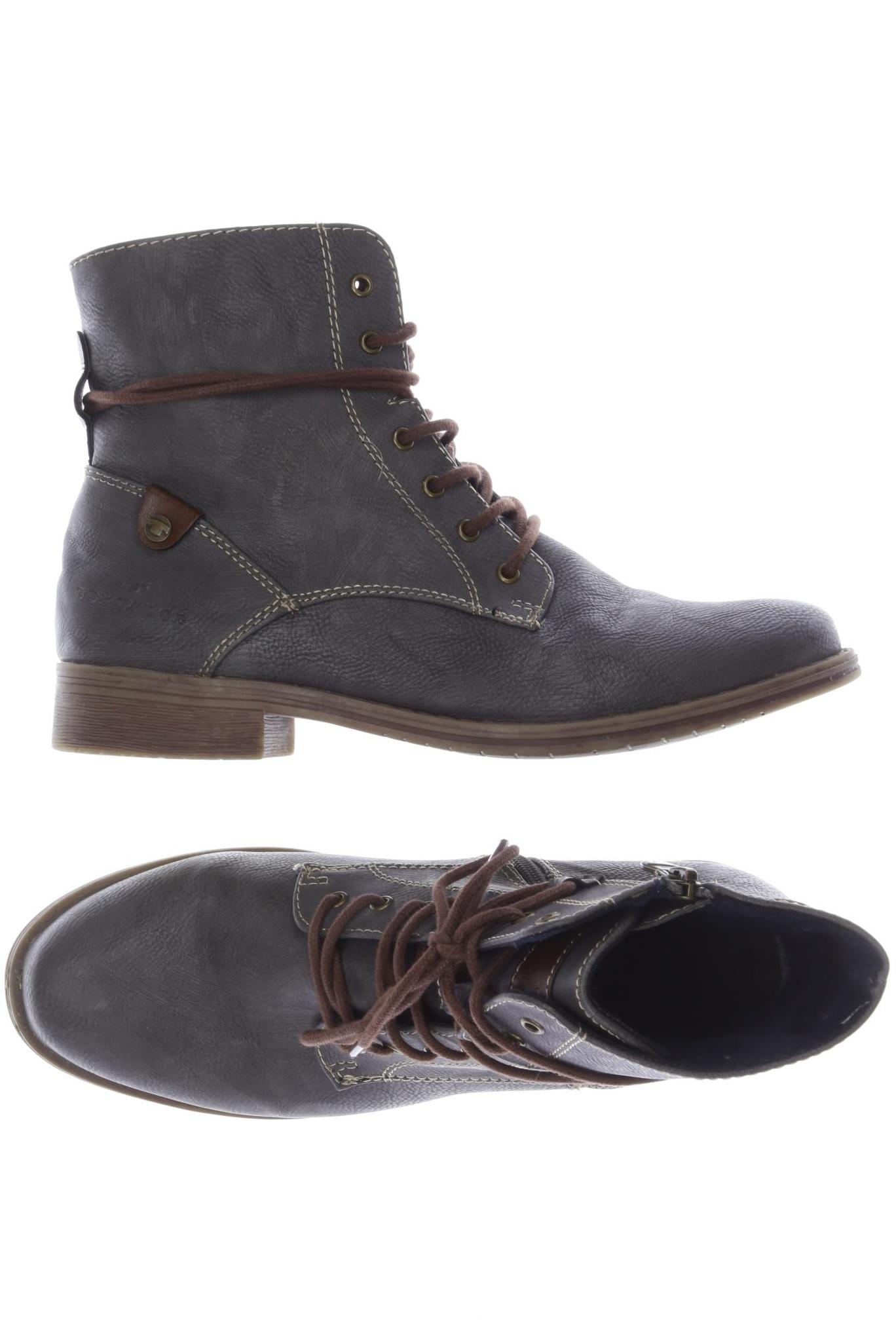 

Tom Tailor Damen Stiefelette, grau, Gr. 39